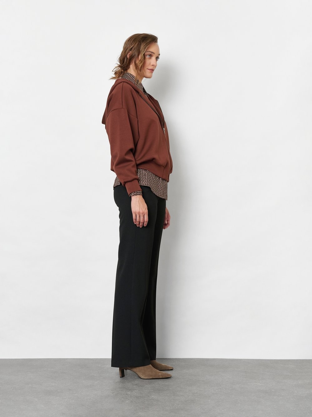 TONI Stoffhose »Jenny Wide Leg«  mit Bügelfalten und Stretch