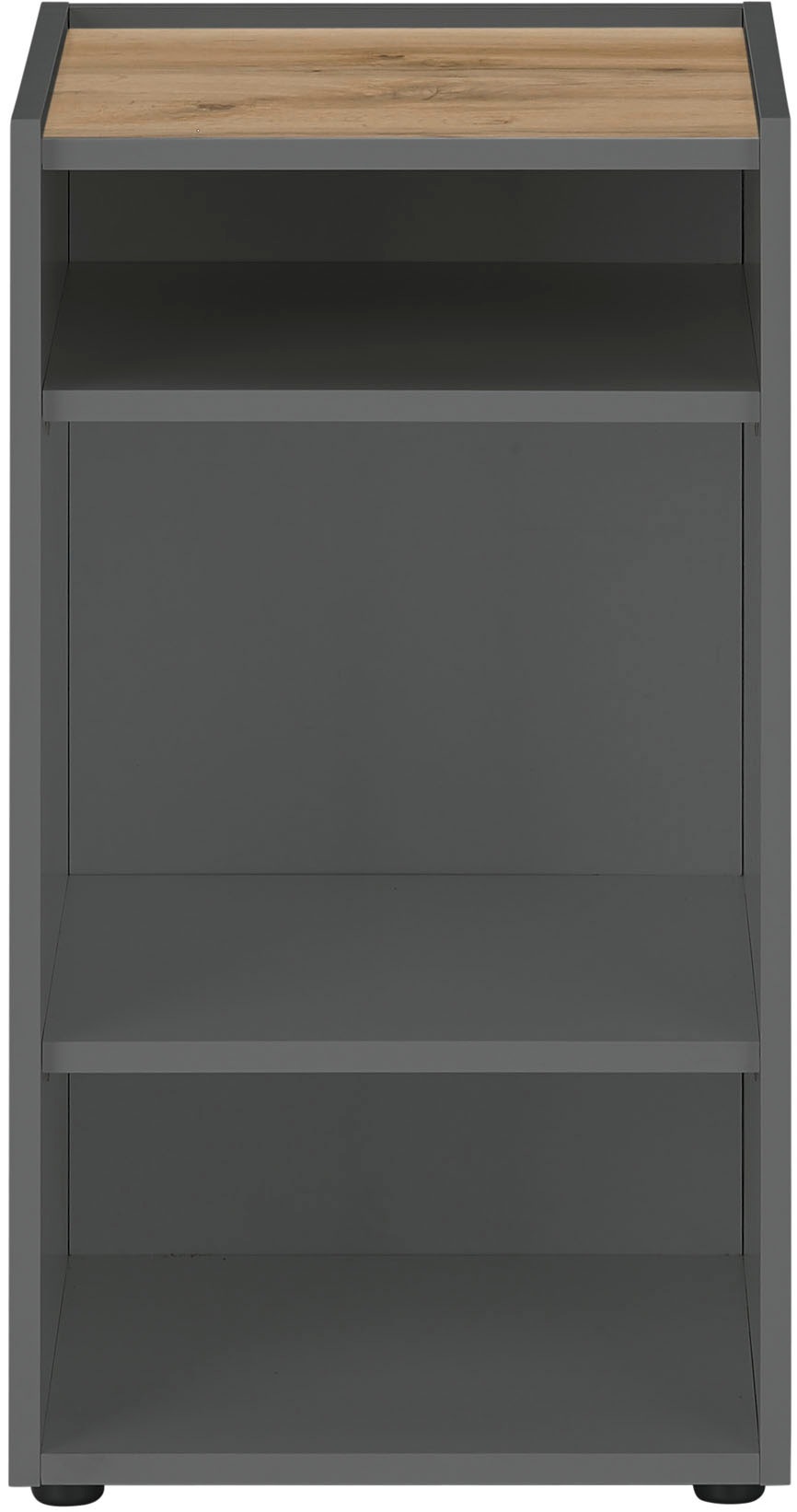 INOSIGN Büromöbel-Set »CITY/GiRON, modernes Design, Homeoff., Büro in zwei Farben/Wotan Eiche«, (Set, 3 tlg.), enthält Unterschrank, Kommode, Schreibtisch, wohnliches Home Office