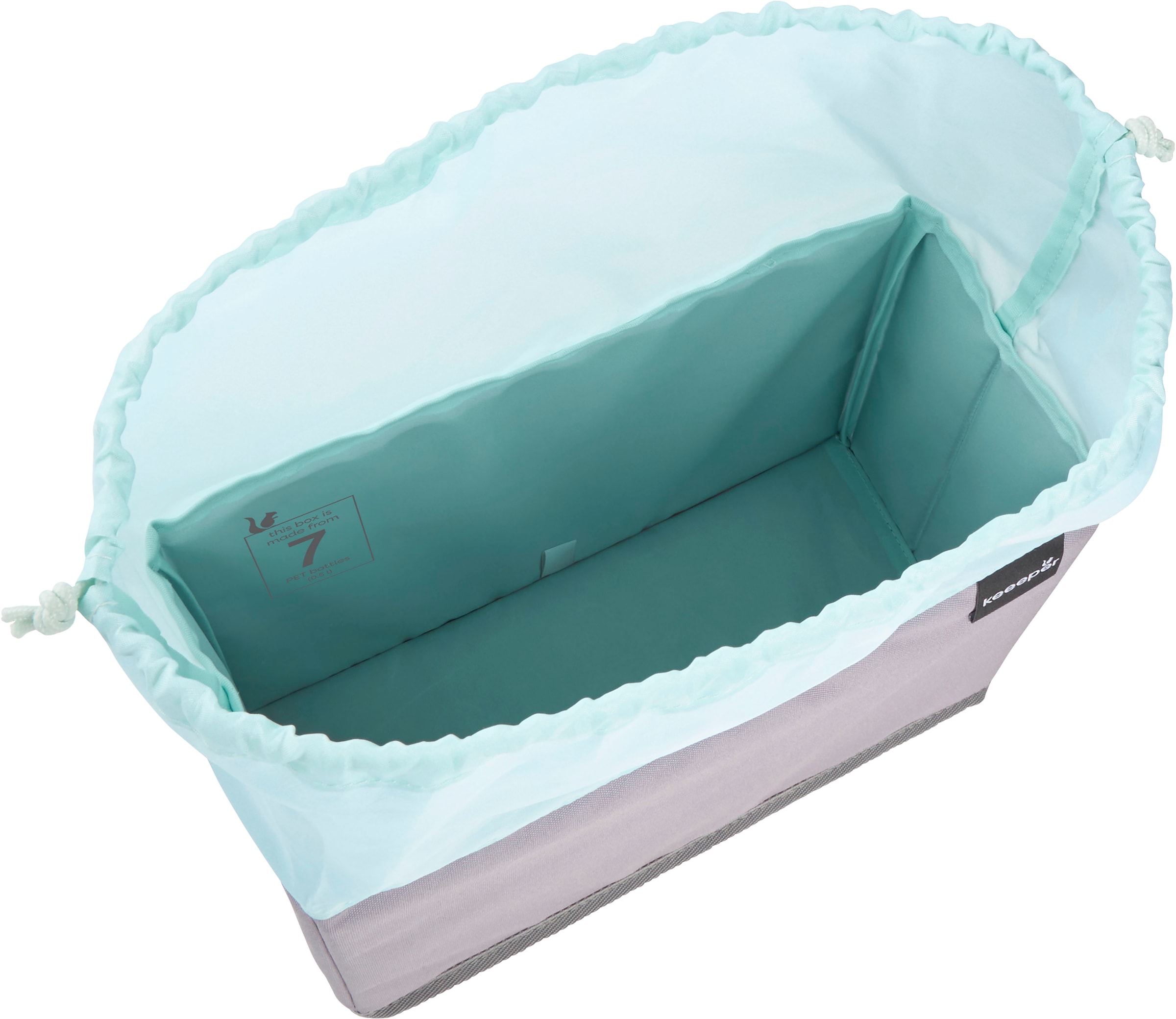 keeeper Faltbox »nea, faltbarer Einkaufsorganizer für Klappboxen« aus recycelten PET-Flaschen