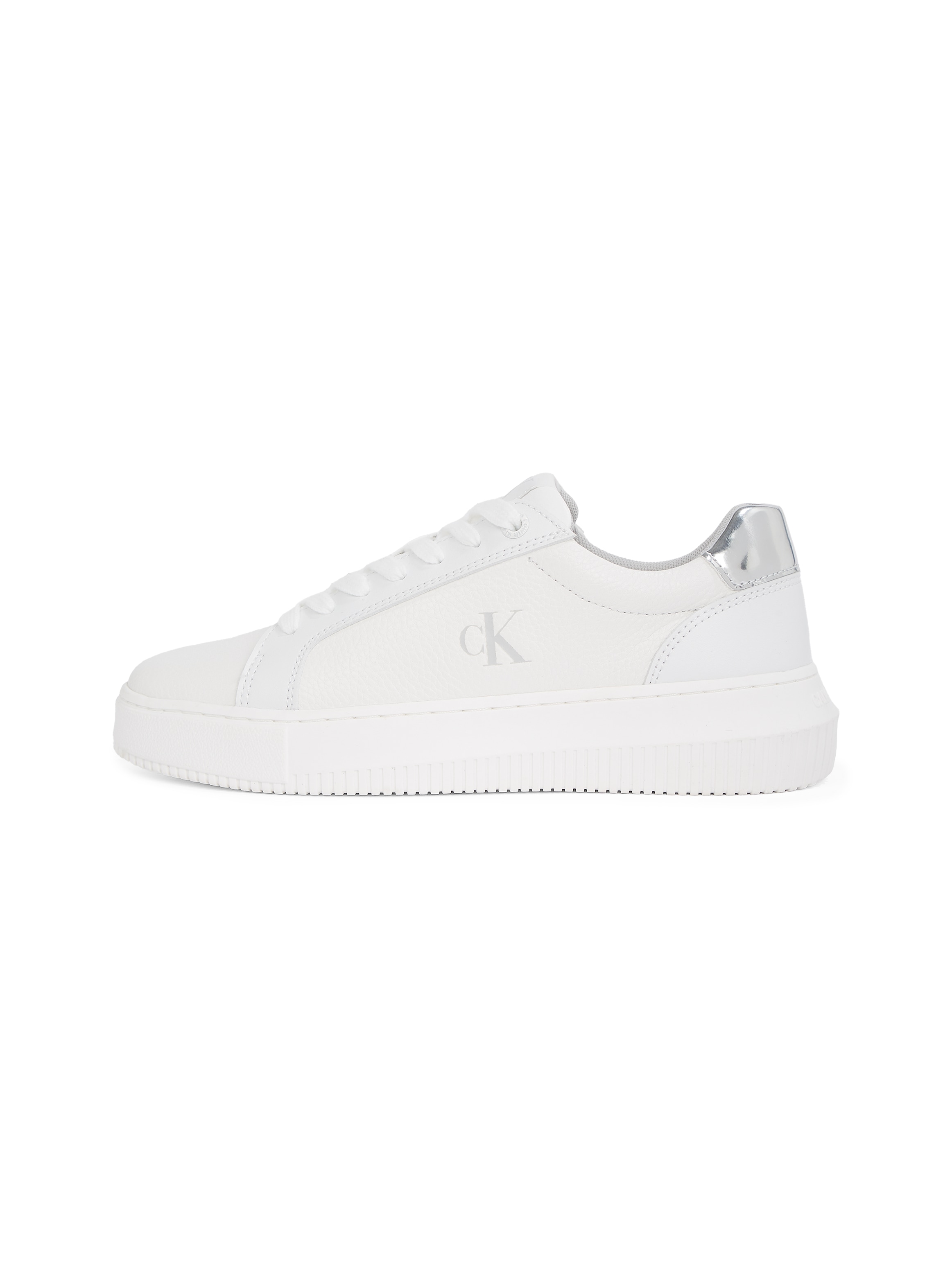 Calvin Klein Jeans Sneaker »CHUNKY CUPSOLE LOW MG«, Schnürschuh, Freizeitschuh, Halbschuh mit Fersenkontrast