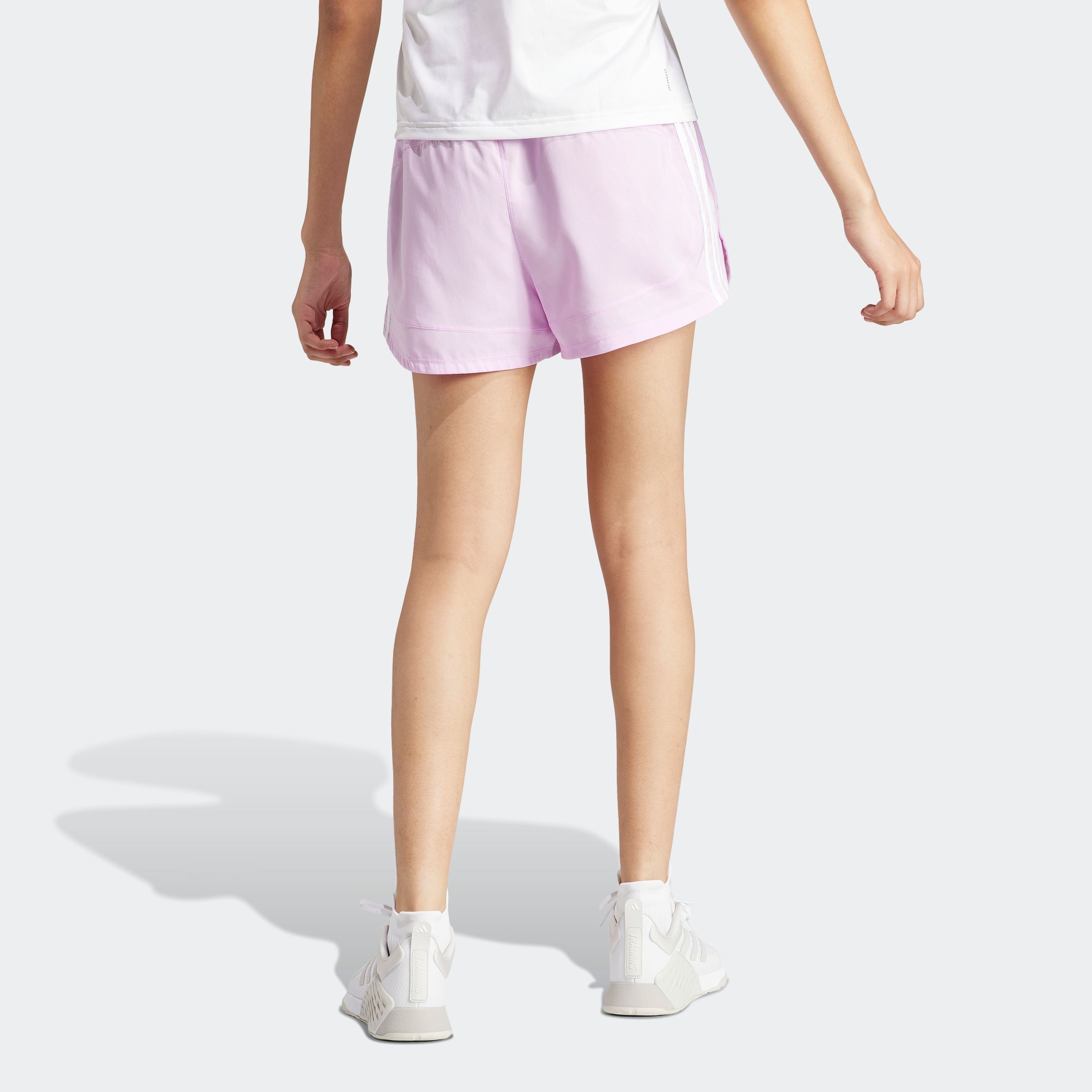 adidas Performance Shorts »PACER WVN HIGH«, (1 tlg.), Woven Trainingsshorts mit hohem Bund