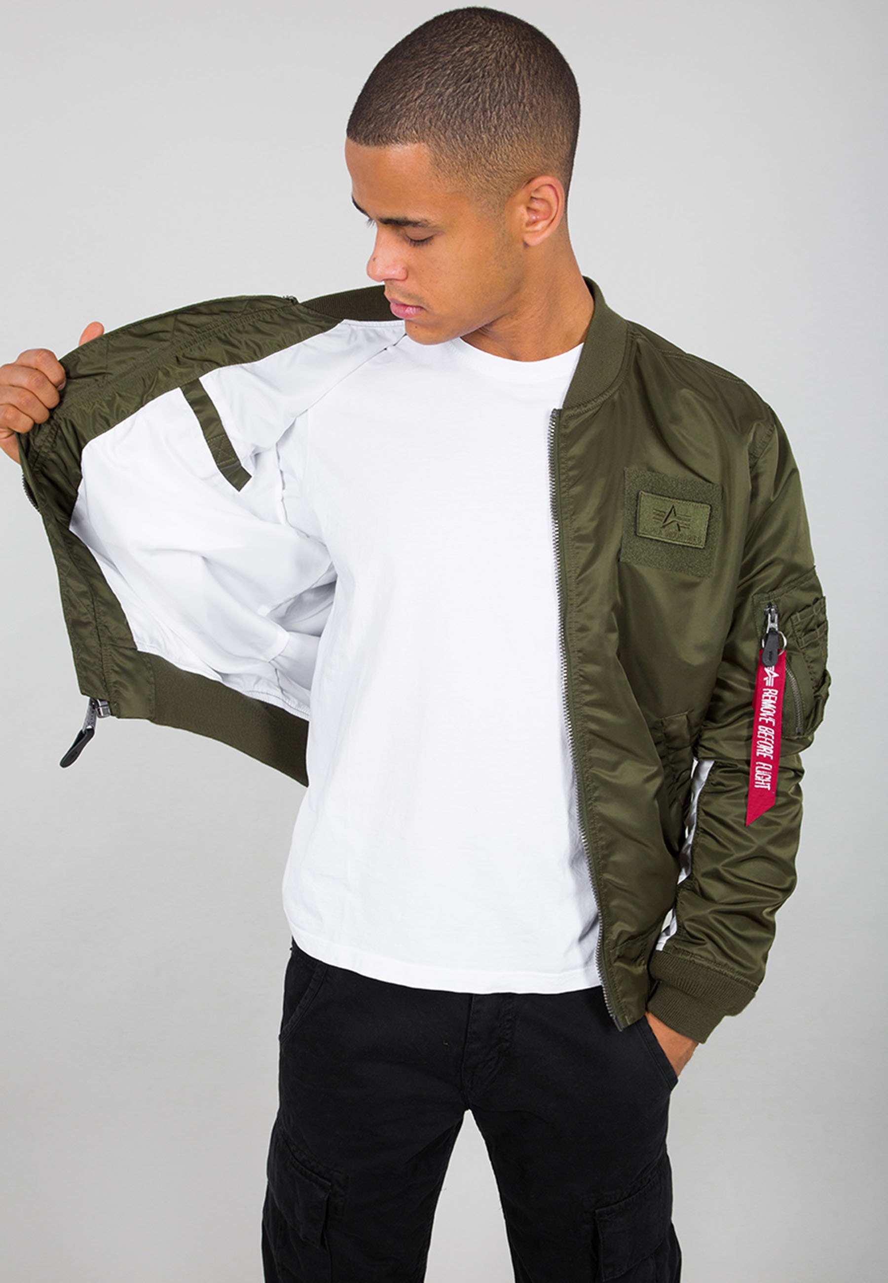 Alpha Industries Bomberjacke »Alpha Industries Men - Bomber Jackets MA-1 TT Custom«