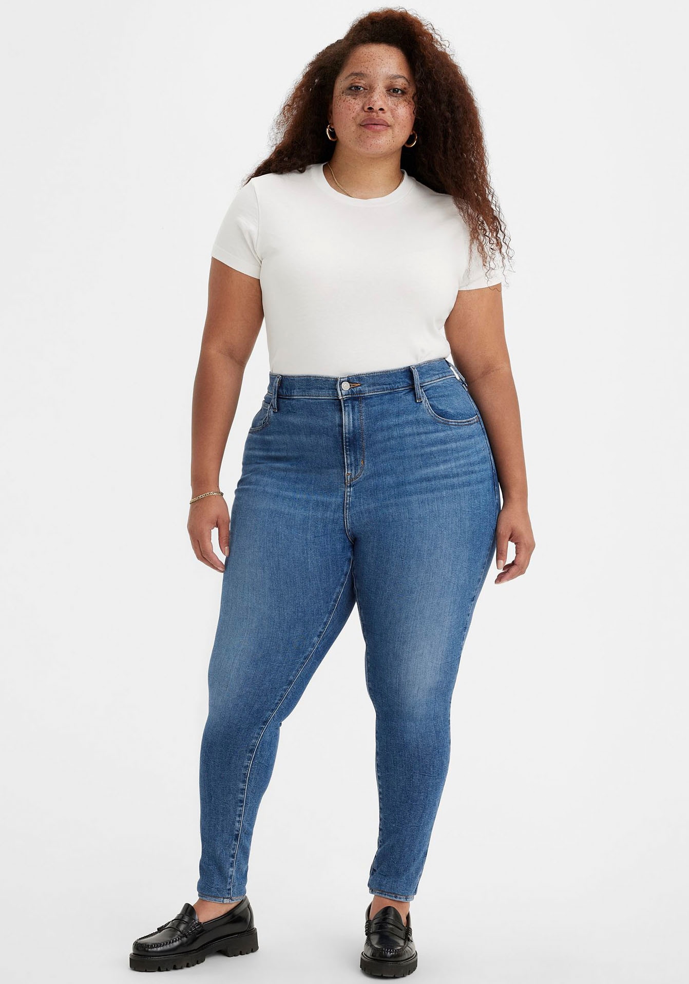 Levi's® Plus Skinny-fit-Jeans »720 High-Rise«, mit hoher Leibhöhe