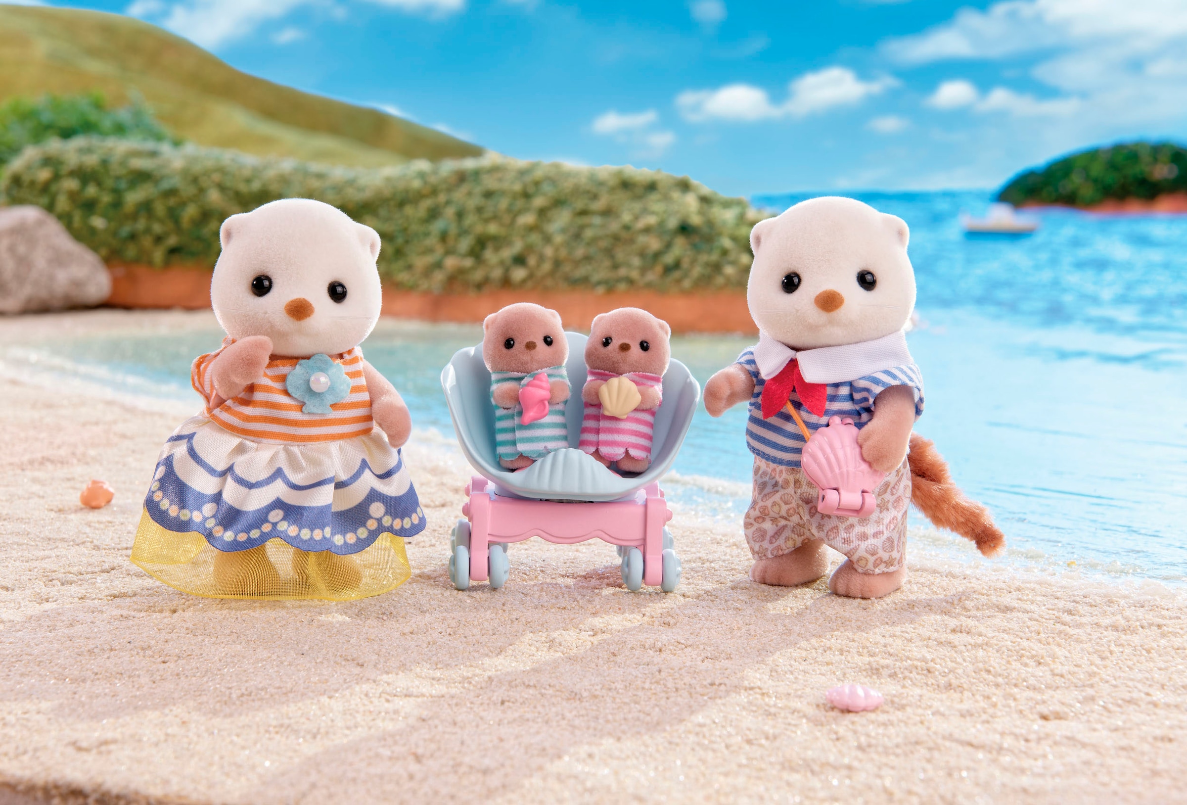Sylvanian Families Spielfigur »Sylvanian Families Seeotter Familie (5803)«