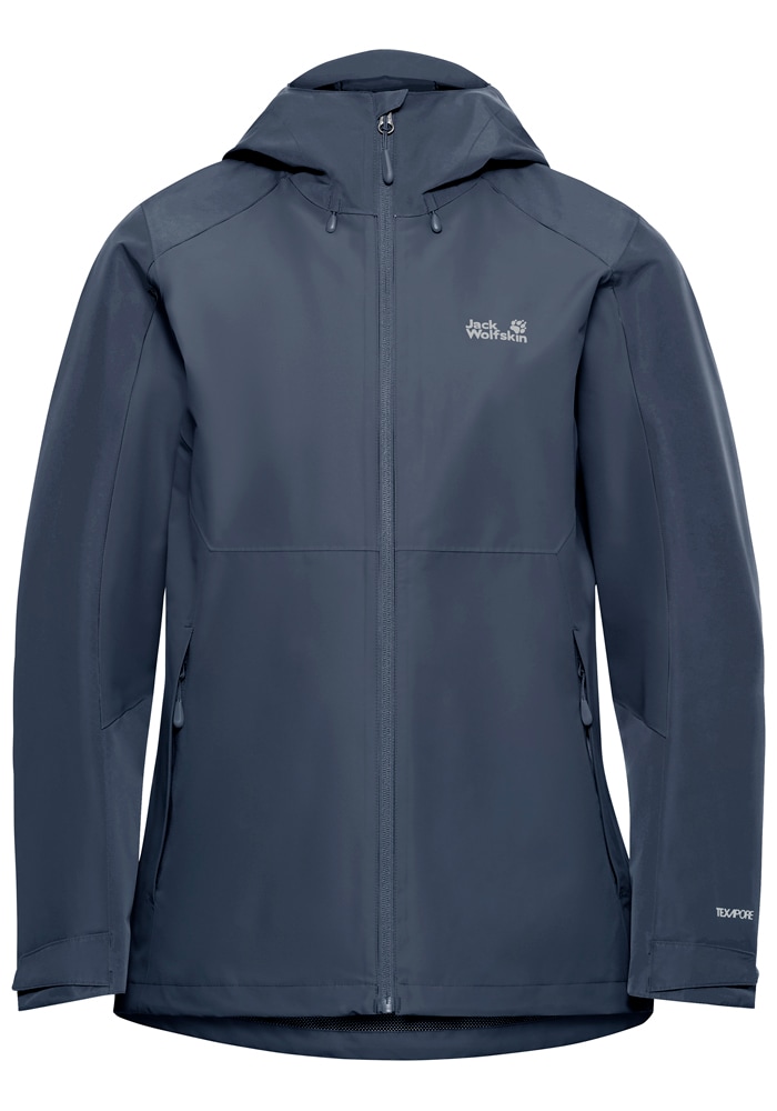 Jack Wolfskin Funktionsjacke »WILDBOUND 2L JKT W« Wasserdicht, atmungsaktiv, Übergangsjacke