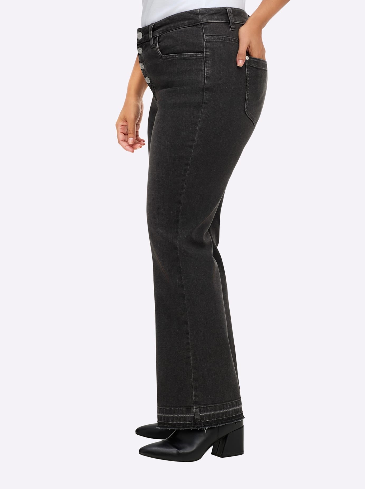 Sheego Bootcut-Jeans 1 Stk. tlg.