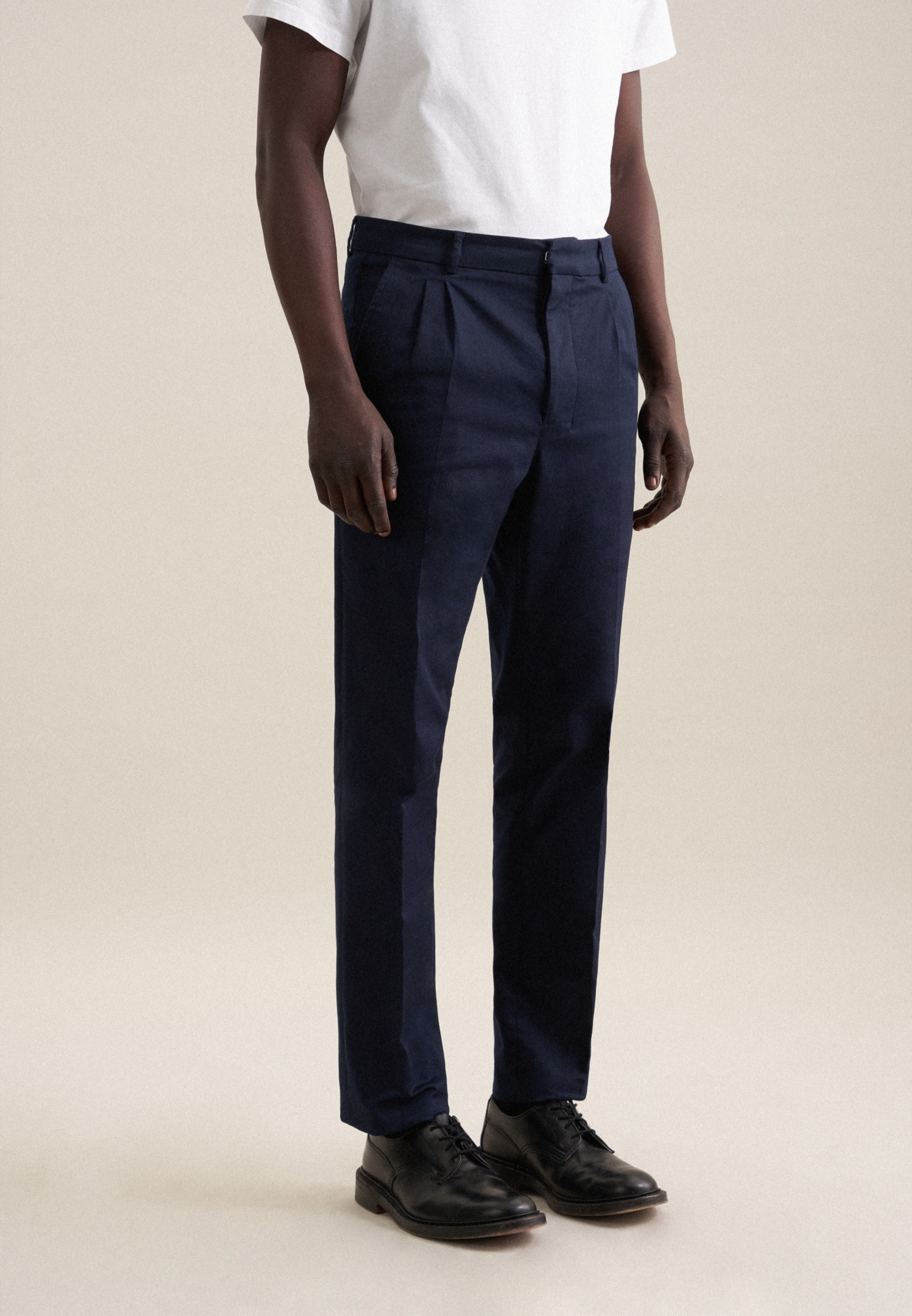 seidensticker Chinohose »Schwarze Rose«