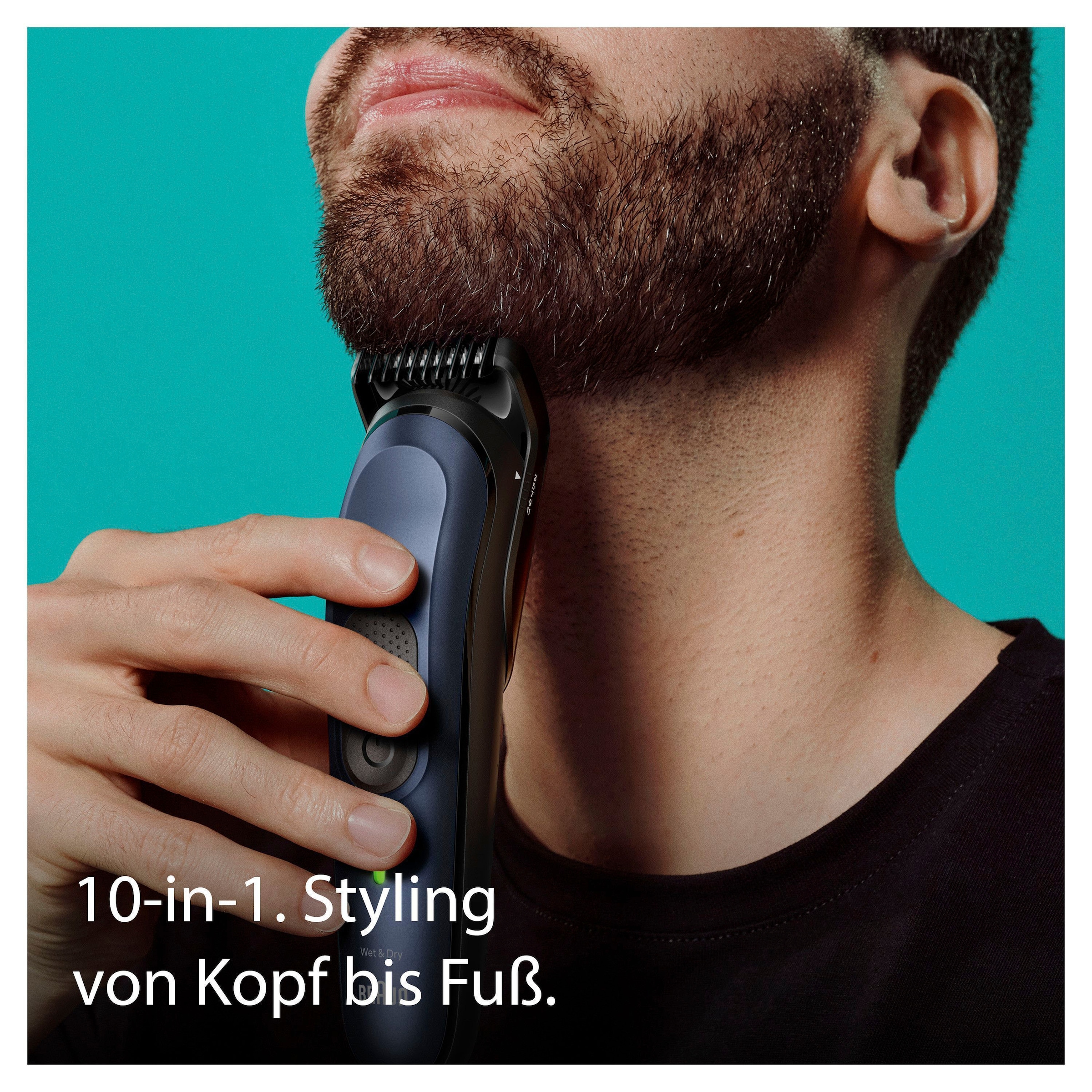 Braun Haarschneider »All-In-One Styling Set MGK7421«, Wasserdicht, 10-in-1  Barttrimmer mit 3 Jahren XXL Garantie