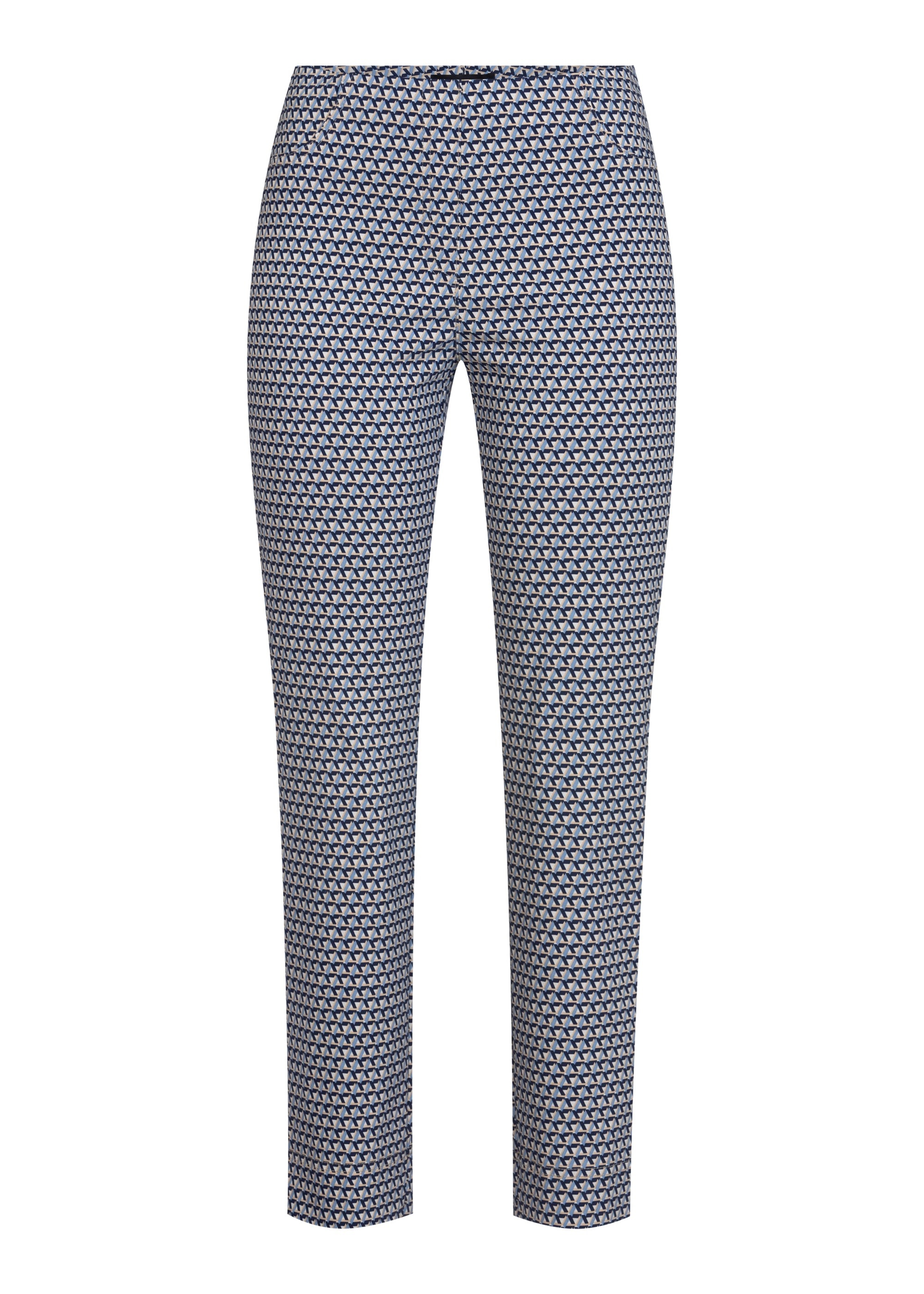 Stehmann 3/4-Hose, mit Minial-Muster