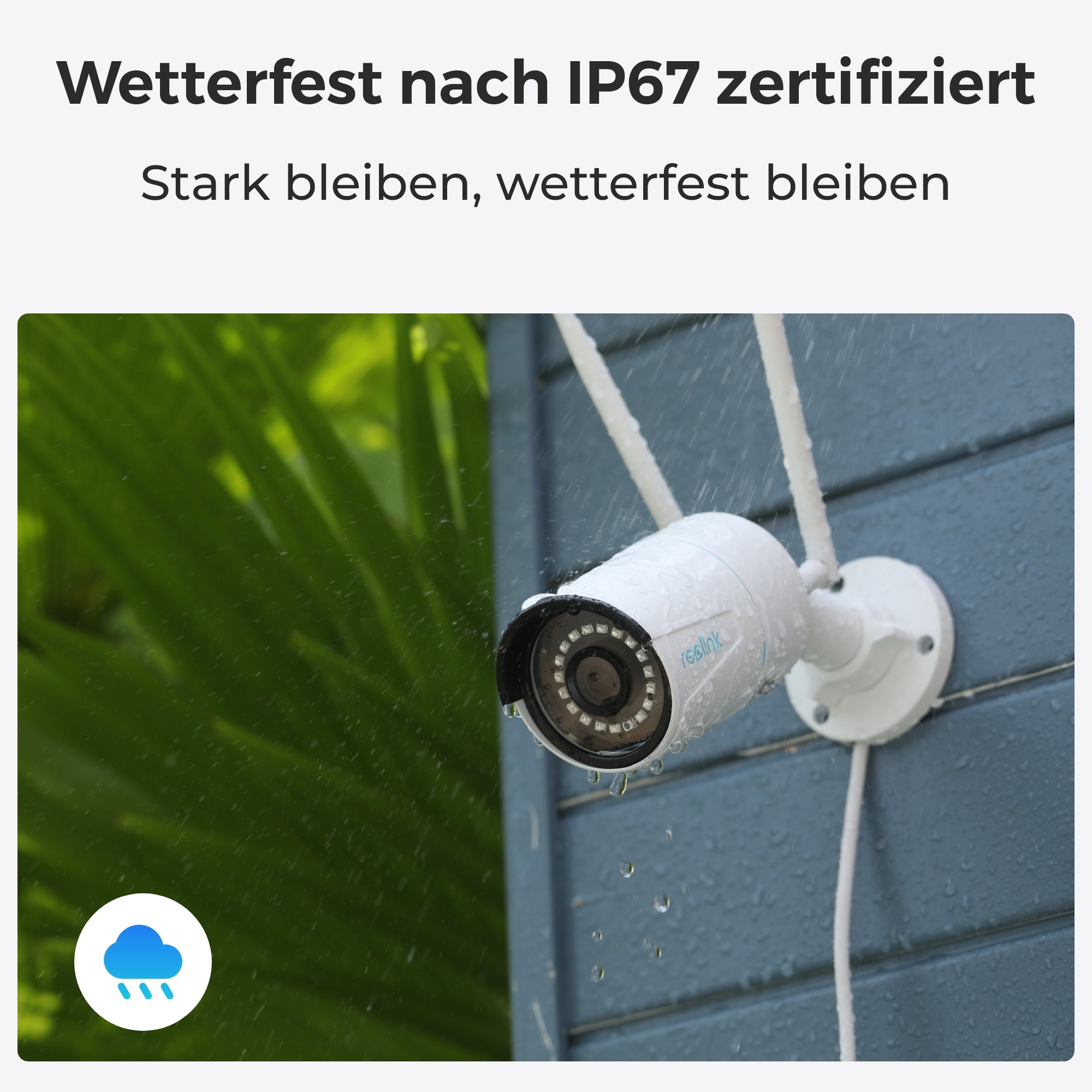 Reolink Überwachungskamera »W320« Aussenbereich & Innenbereich Dualband-WiFi, 30 Meter Nachtsicht