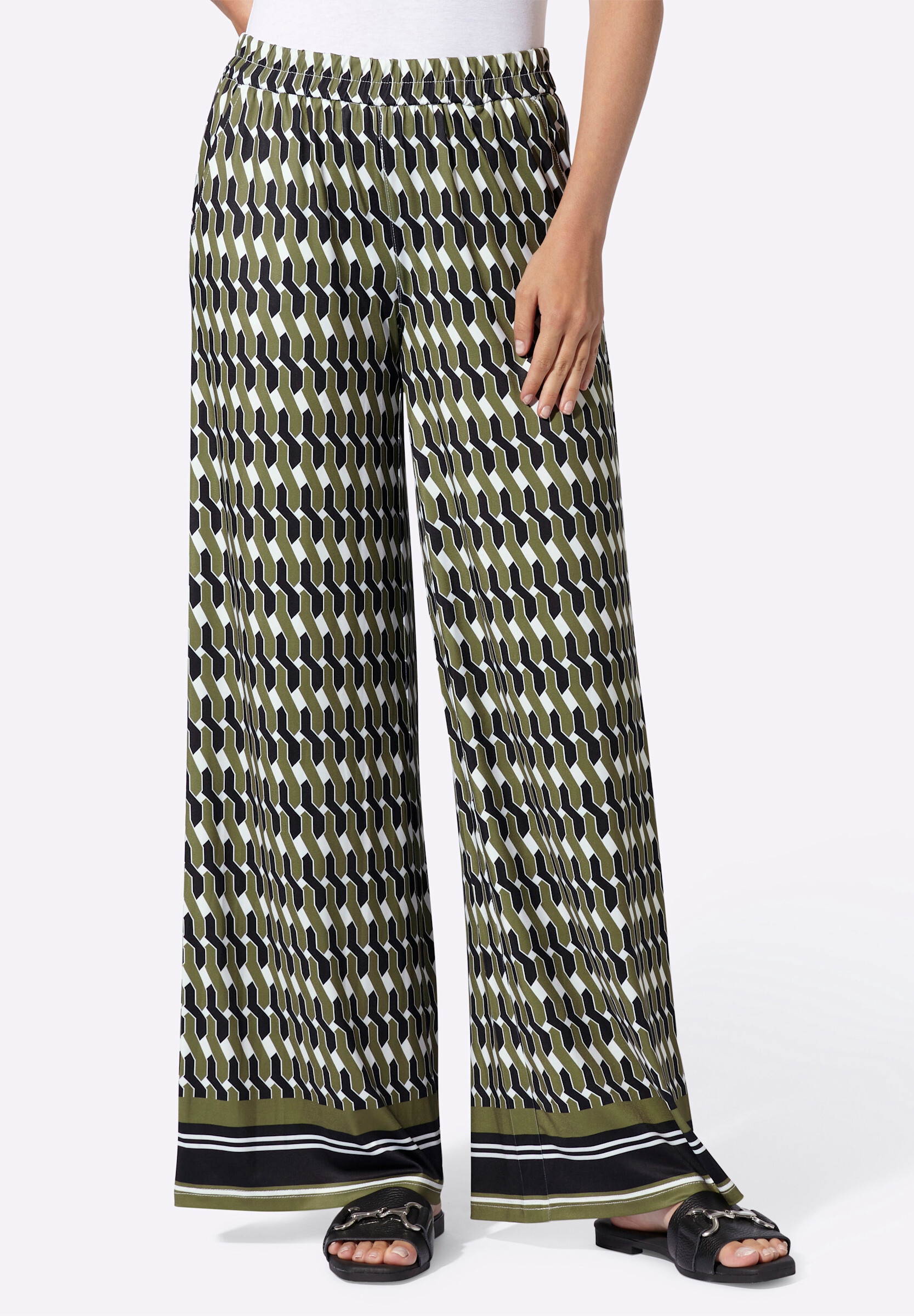 heine Jerseyhose »Druckhose Schlupfhose«