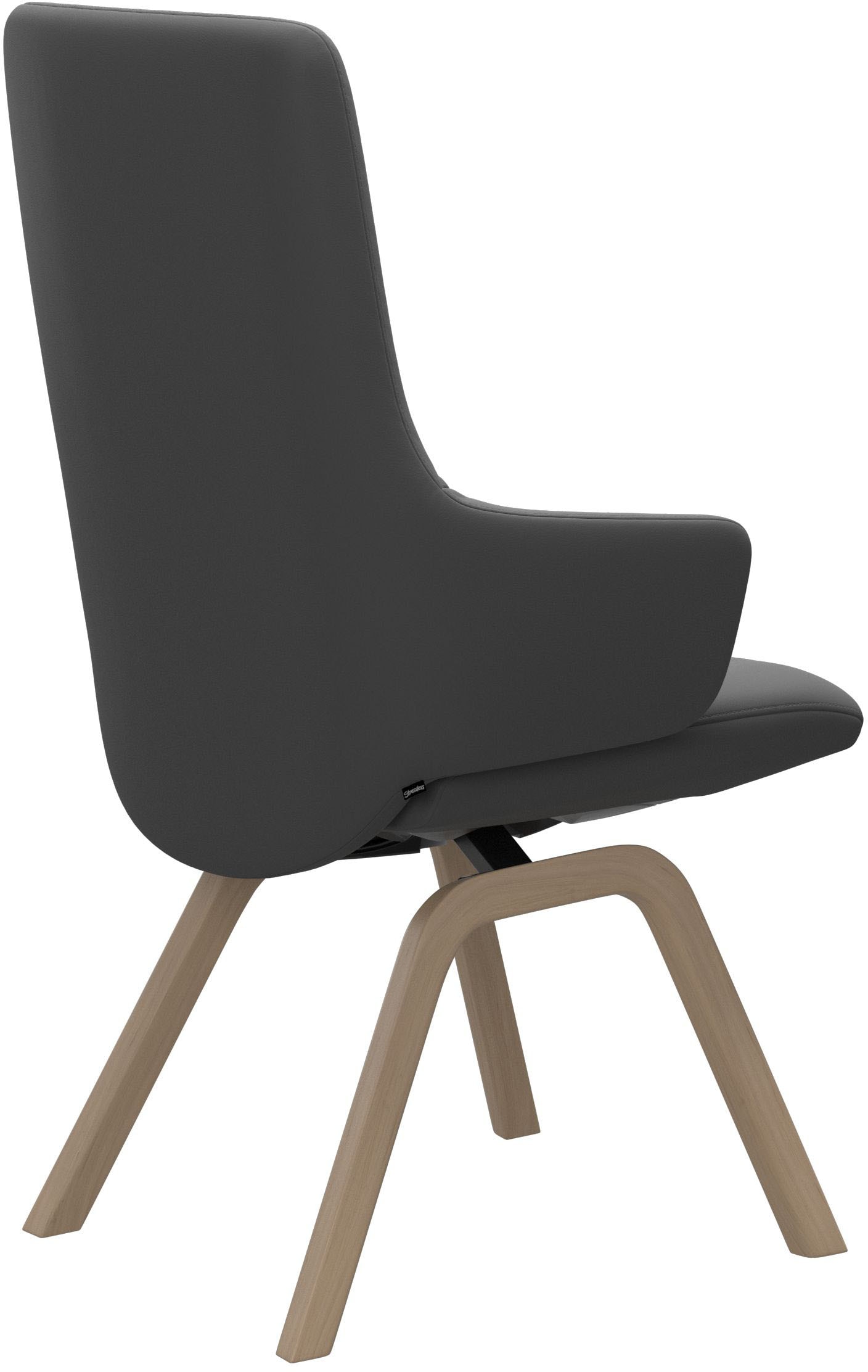 Stressless® Polsterstuhl »Laurel«, Leder BATICK, High Back mit Armlehne, Größe L, schräggestellte Beine in Walnuss