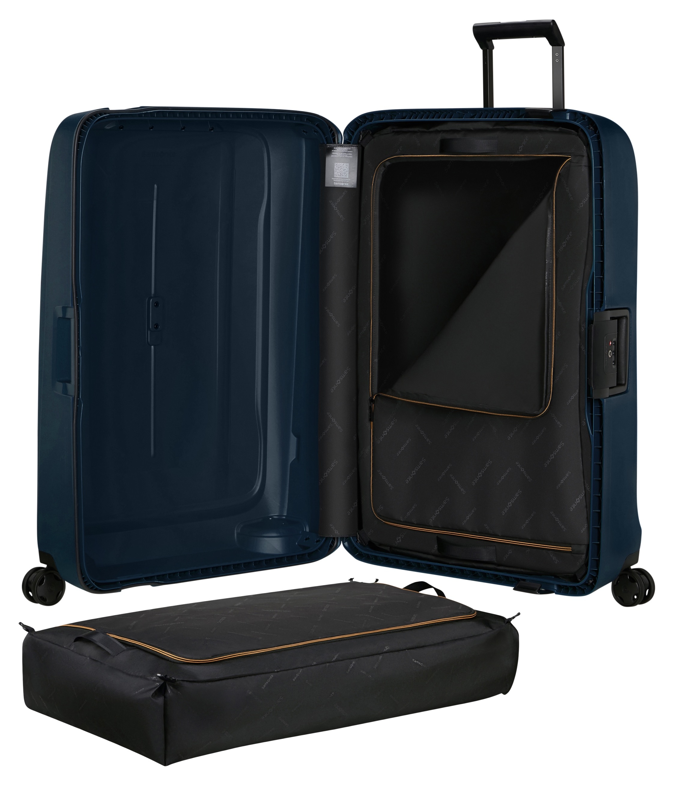 Samsonite Hartschalen-Trolley »ESSENS, verschiedene Größen und Farben«, 4 Rollen, Reisekoffer Hartschalenkoffer Koffer für Flugreisen TSA-Schloss