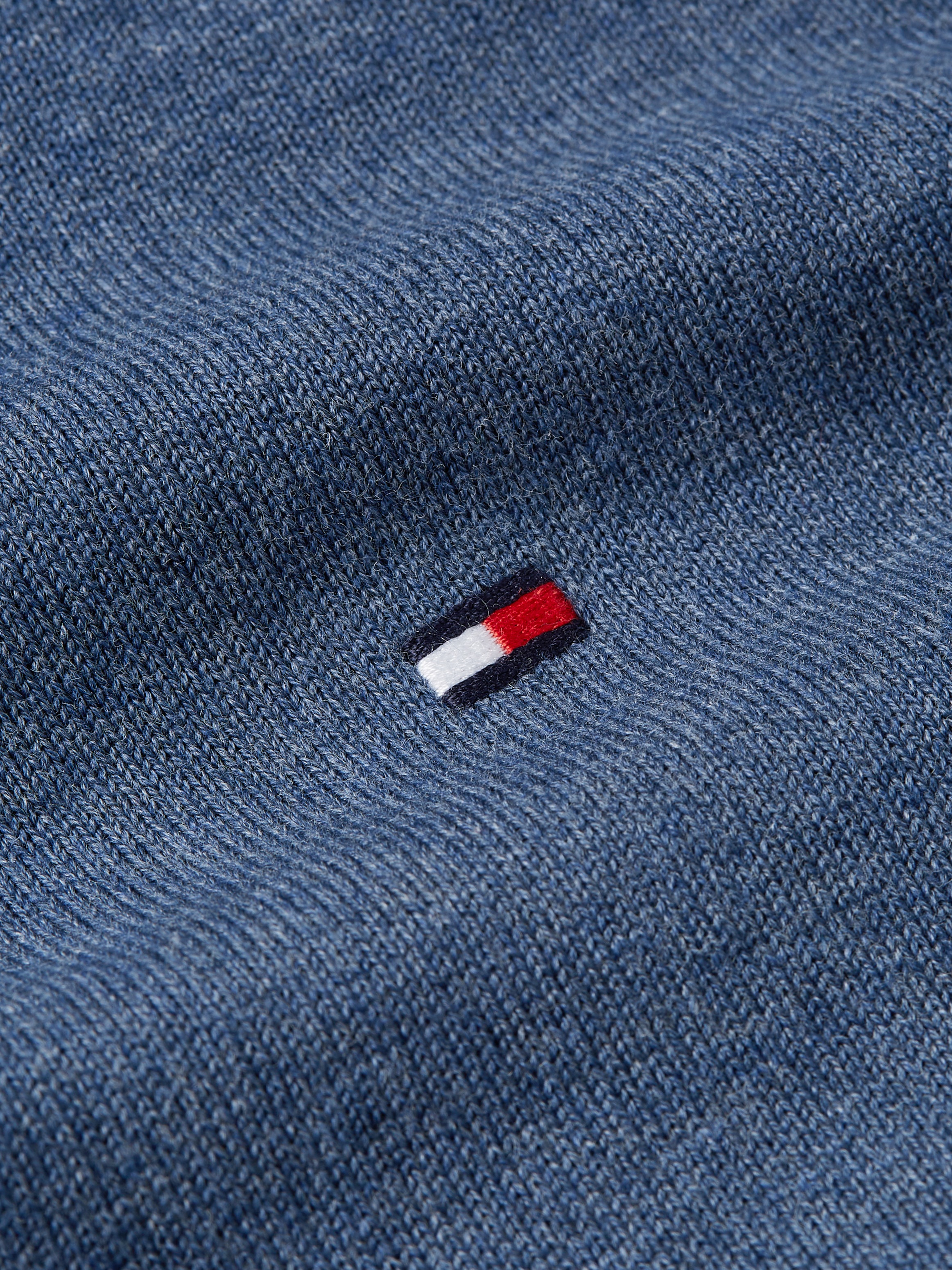 Tommy Hilfiger Strickpullover »ESSENTIAL COTTON V NECK«