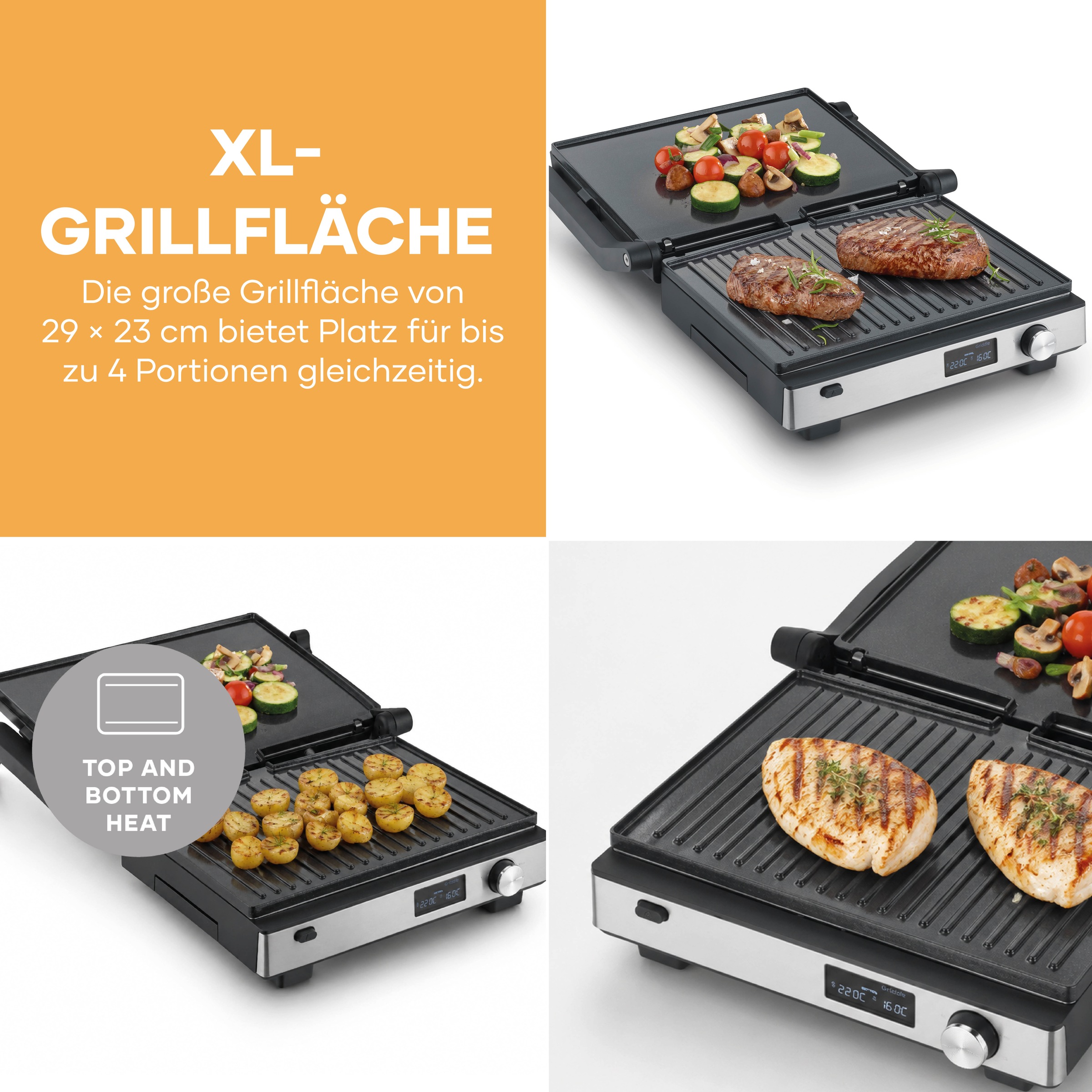 Severin Kontaktgrill »KG 2380« 2000 W