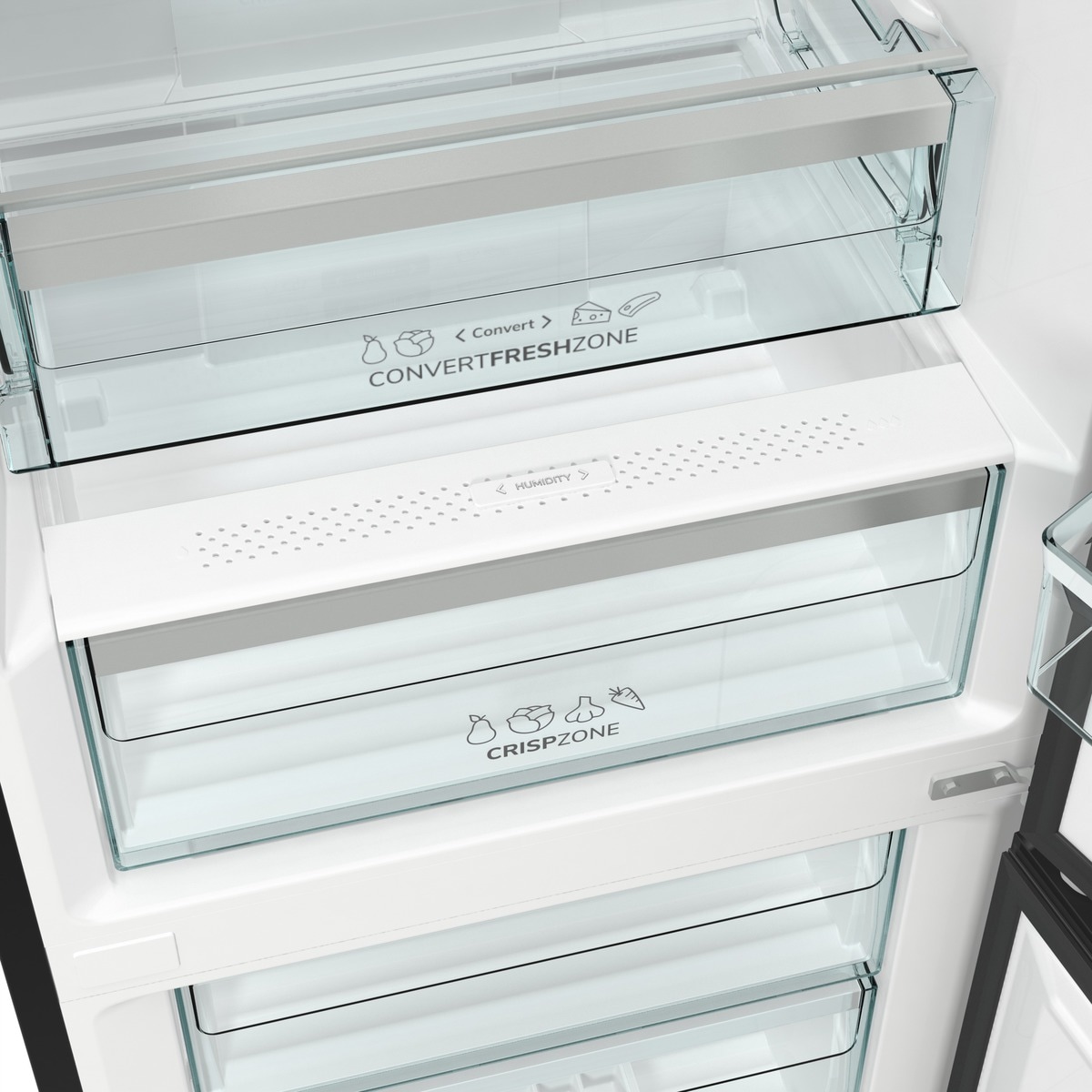 GORENJE Kühl-/Gefrierkombination »NRK619C61BX4OT«, AdaptTech - des Gerät passt sich Ihren Bediengewohnheiten an