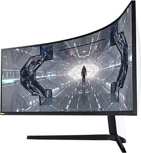 Samsung Curved-Gaming-LED-Monitor »Odyssey G9 C49G94TSSP«, 124 cm/49 Zoll, 5120 x 1440 px, DQHD, 1 ms Reaktionszeit, 240 Hz
