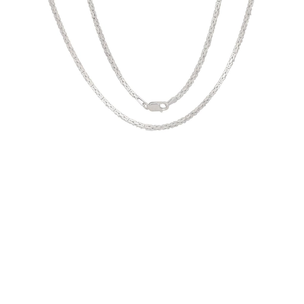 Firetti Silberkette »Königskette glänzend rhodiniert massiv«