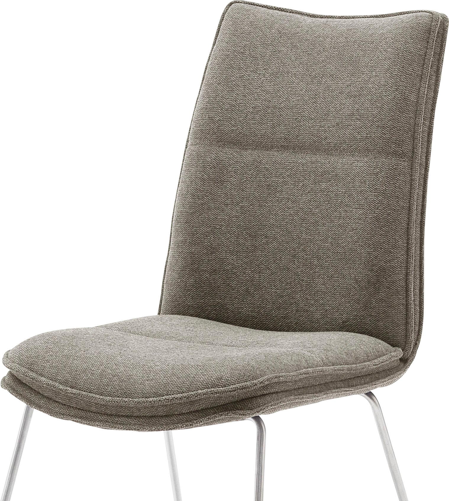 MCA furniture Stuhl »Hampton«, Set, 2 St., Chenilleoptik, Stuhl bis 120 Kg  belastbar bequem bestellen