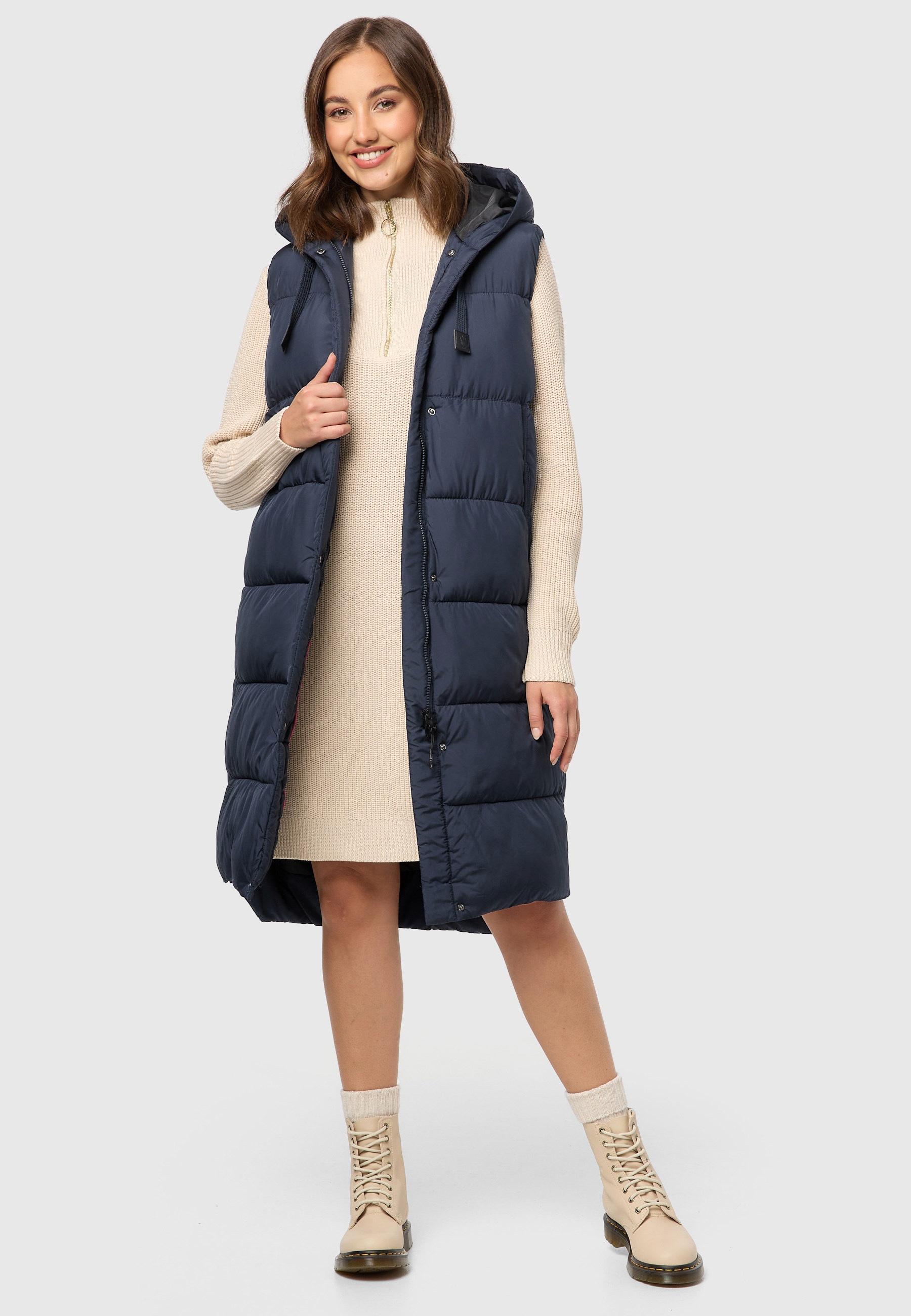 Marikoo Steppweste »Marikoo Sayorii Damen Winter Weste B967«