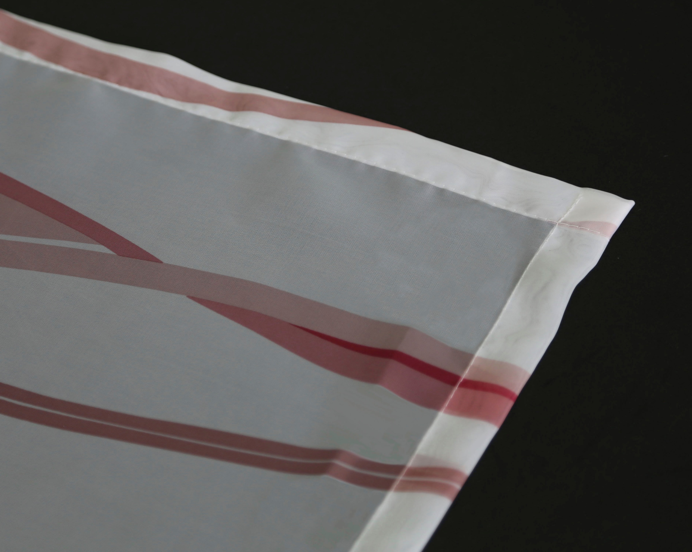 my home Gardine »Dimona« Kräuselband 2 Stk. tlg. 2er-Set, Bestseller, Polyester, Wellen