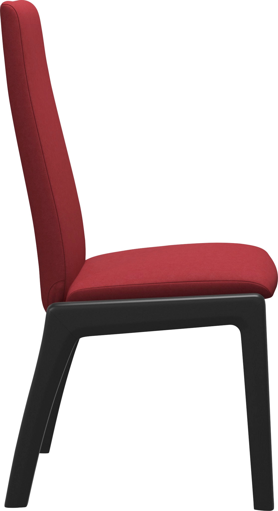 Stressless® Polsterstuhl »Laurel«, Microfaser DINAMICA, Low Back, Größe L, mit abgerundeten Beinen in Schwarz