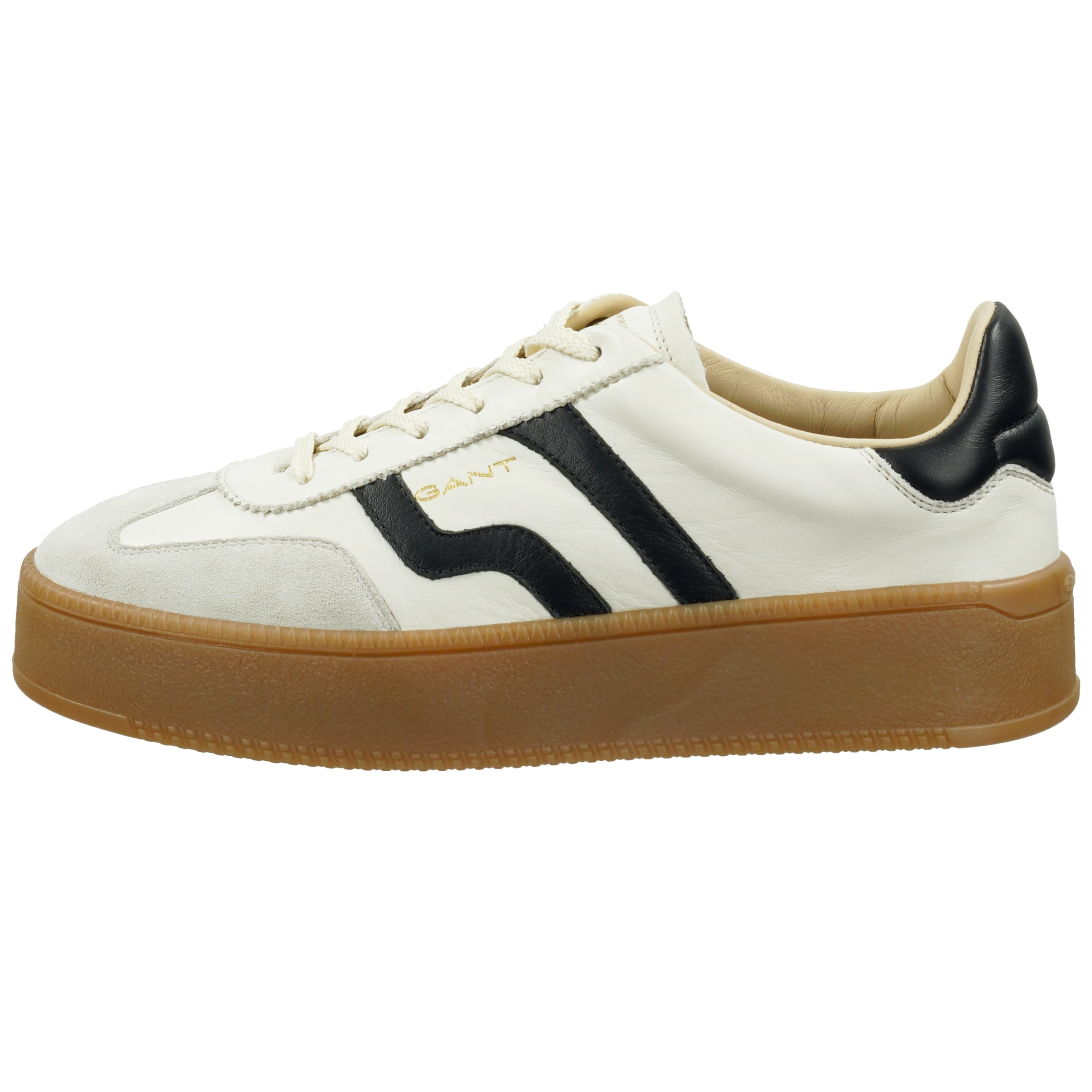 Gant Sneaker »Cuzima«, Plateau Sneaker, Schnürschuh im Retro-Look