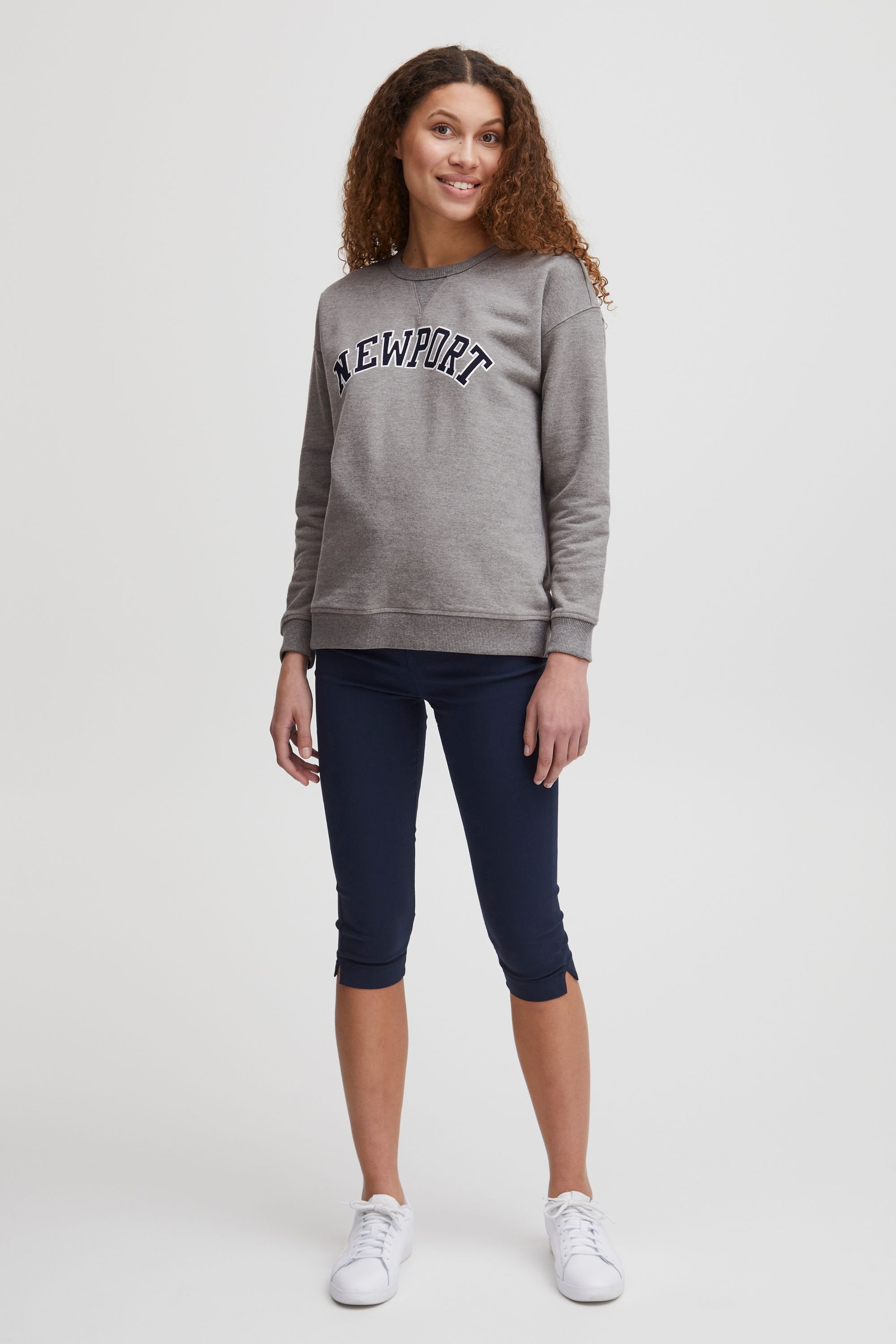 OXMO Rundhalspullover »Sweatshirt OXColeen«