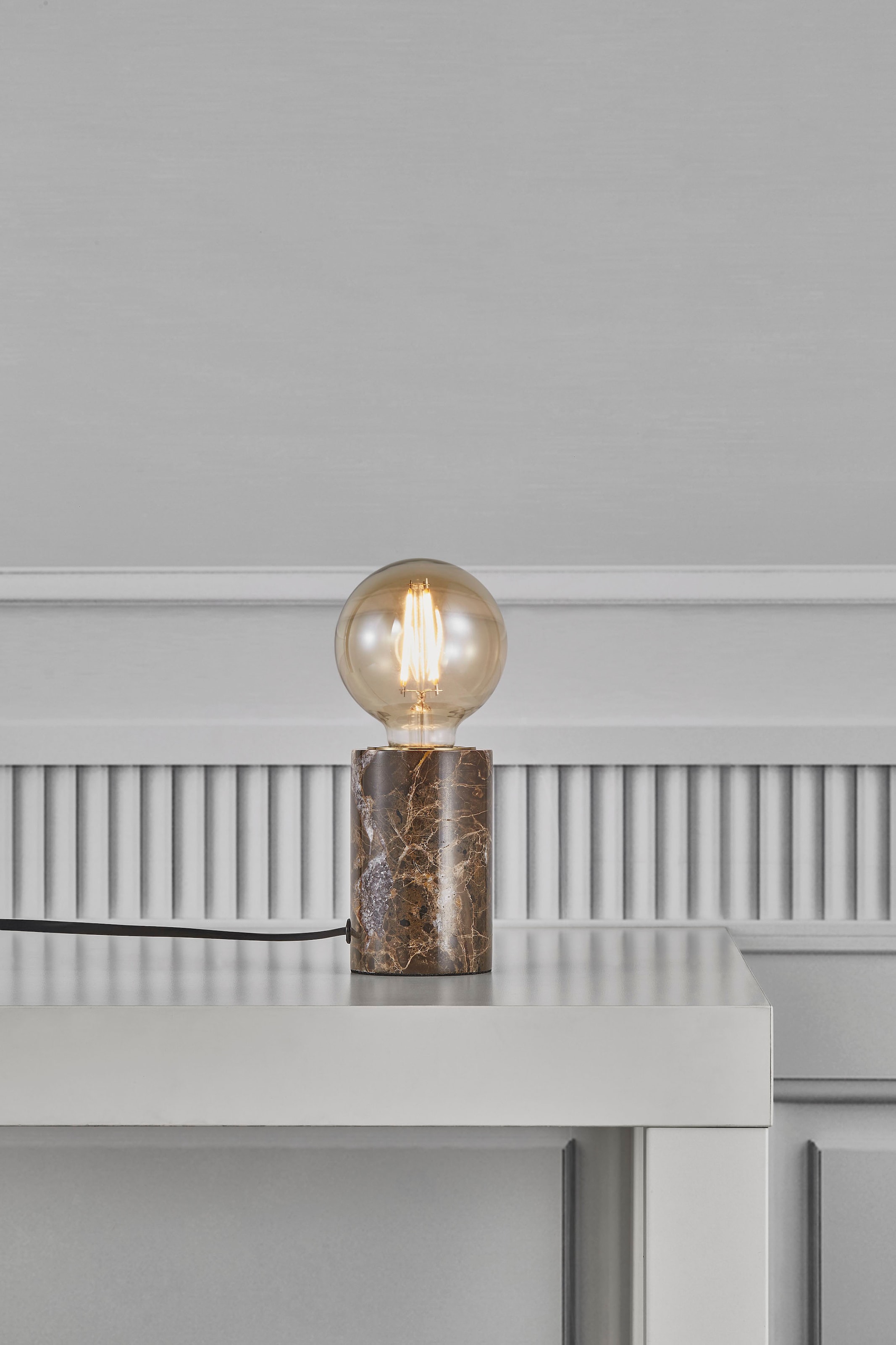 Nordlux Tischleuchte »Siv | Marble«, Garantie online einzigartige Stil, 3 für kaufen Jahren E27 Marmorstruktur, Natürlicher mit XXL Leuchmittel LED