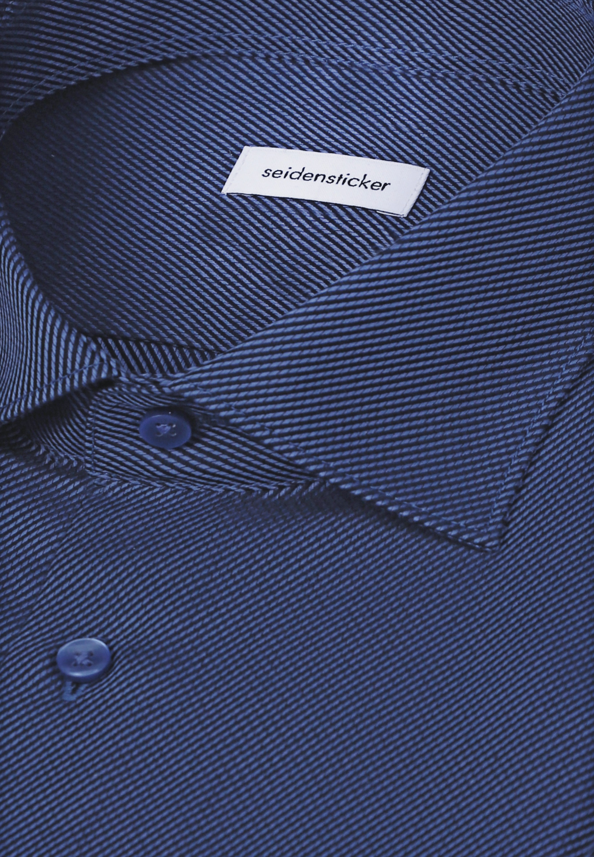seidensticker Businesshemd »Schwarze Rose« Regular 1/1 Kentkragen Struktur