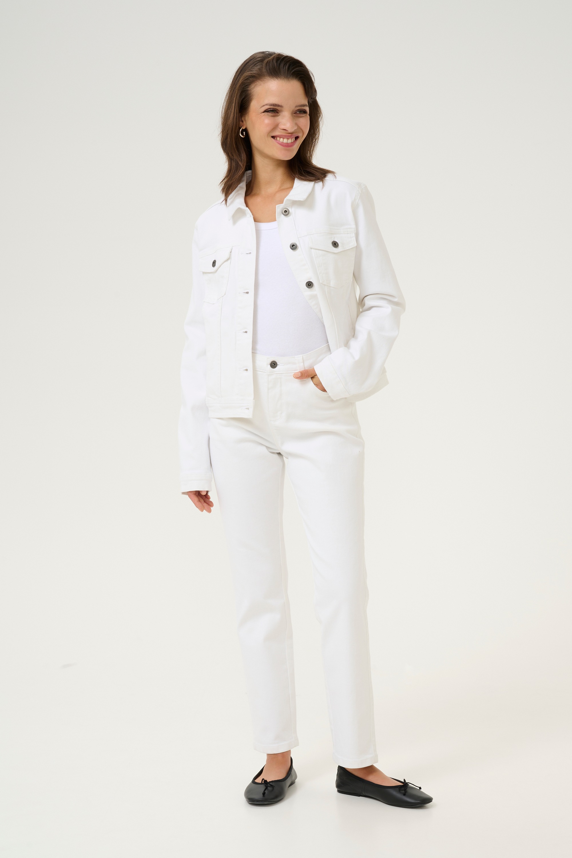 KAFFE Jeansjacke »Damen Jeansjacke KAZELINA«