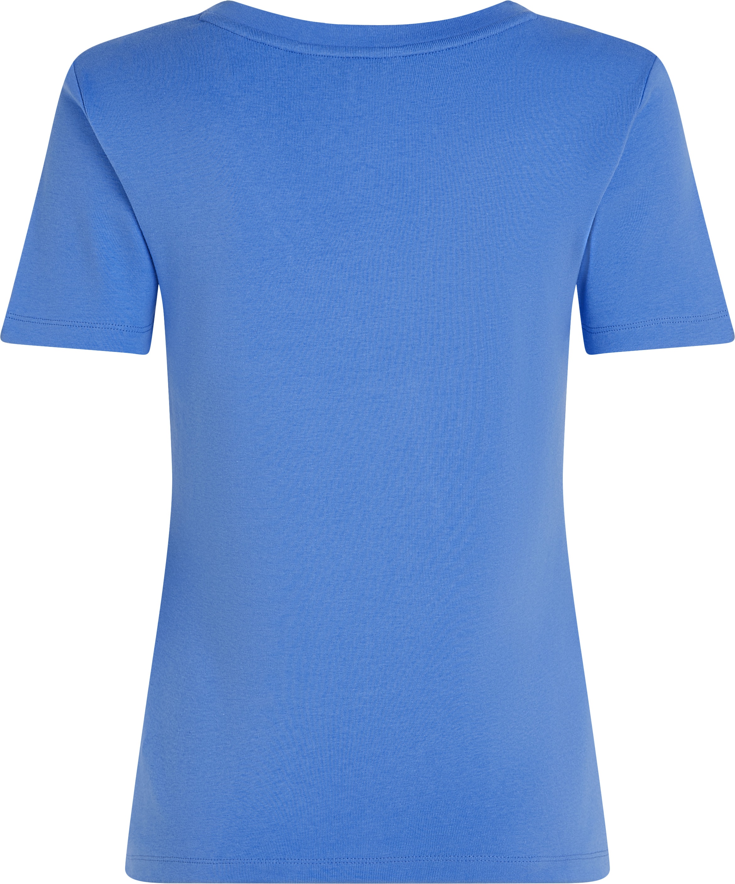 Tommy Hilfiger T-Shirt »SLIM CODY V-NK SS mit V-Ausschnitt und Streifen« Baumwolle, slim fit