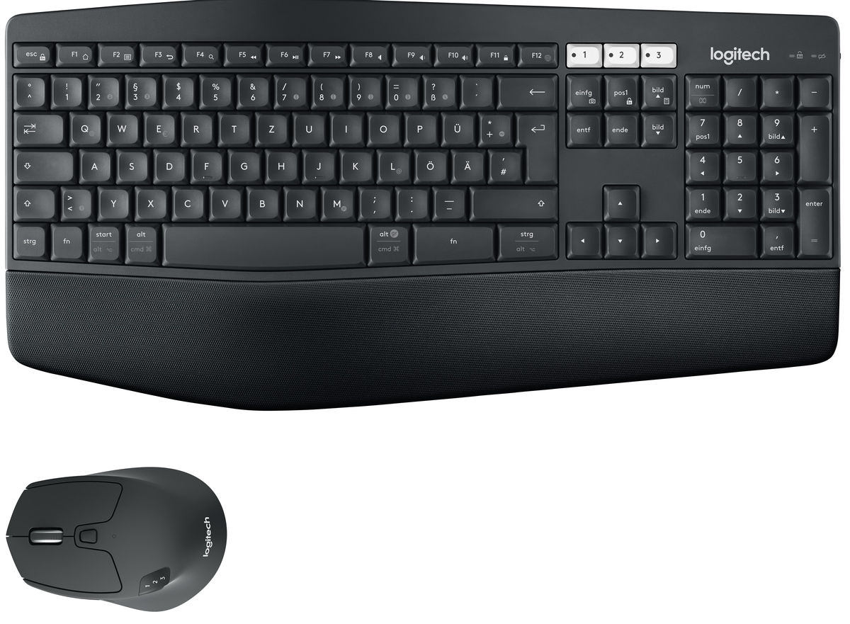 Logitech Tastatur- und Maus-Set »Wireless Performance Combo MK850 - US INT'L-Layout«, (Set), 2 Jahre Garantie