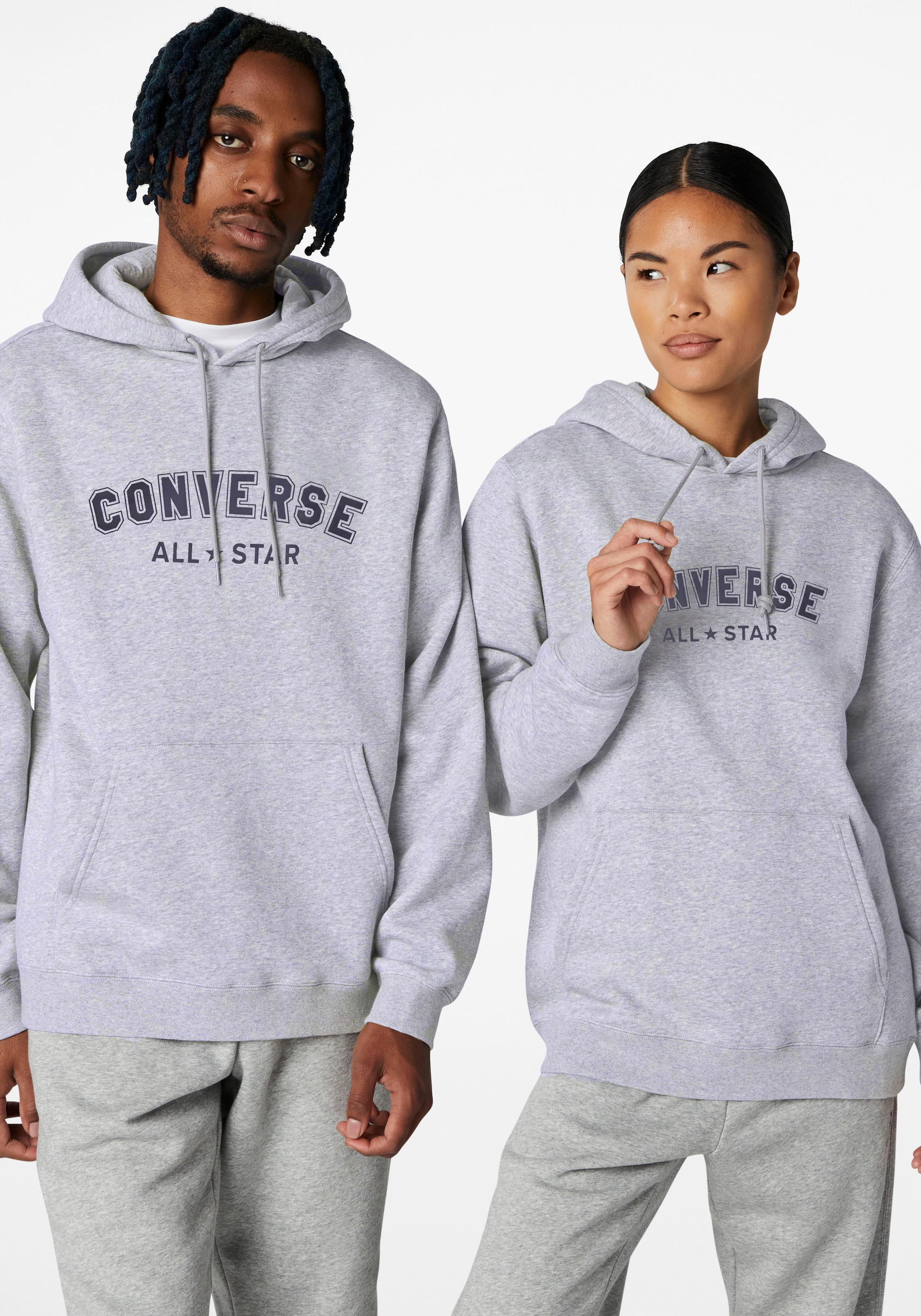 Converse »UNISEX BRUSHED bei WORDMARK Sweatshirt FLEECE« BACK