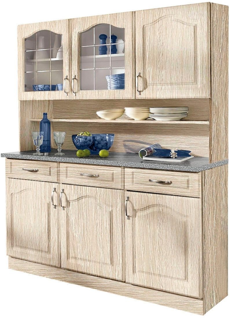 wiho Küchen Küchenbuffet »Linz« 150 cm breit, in Landhaus-Optik