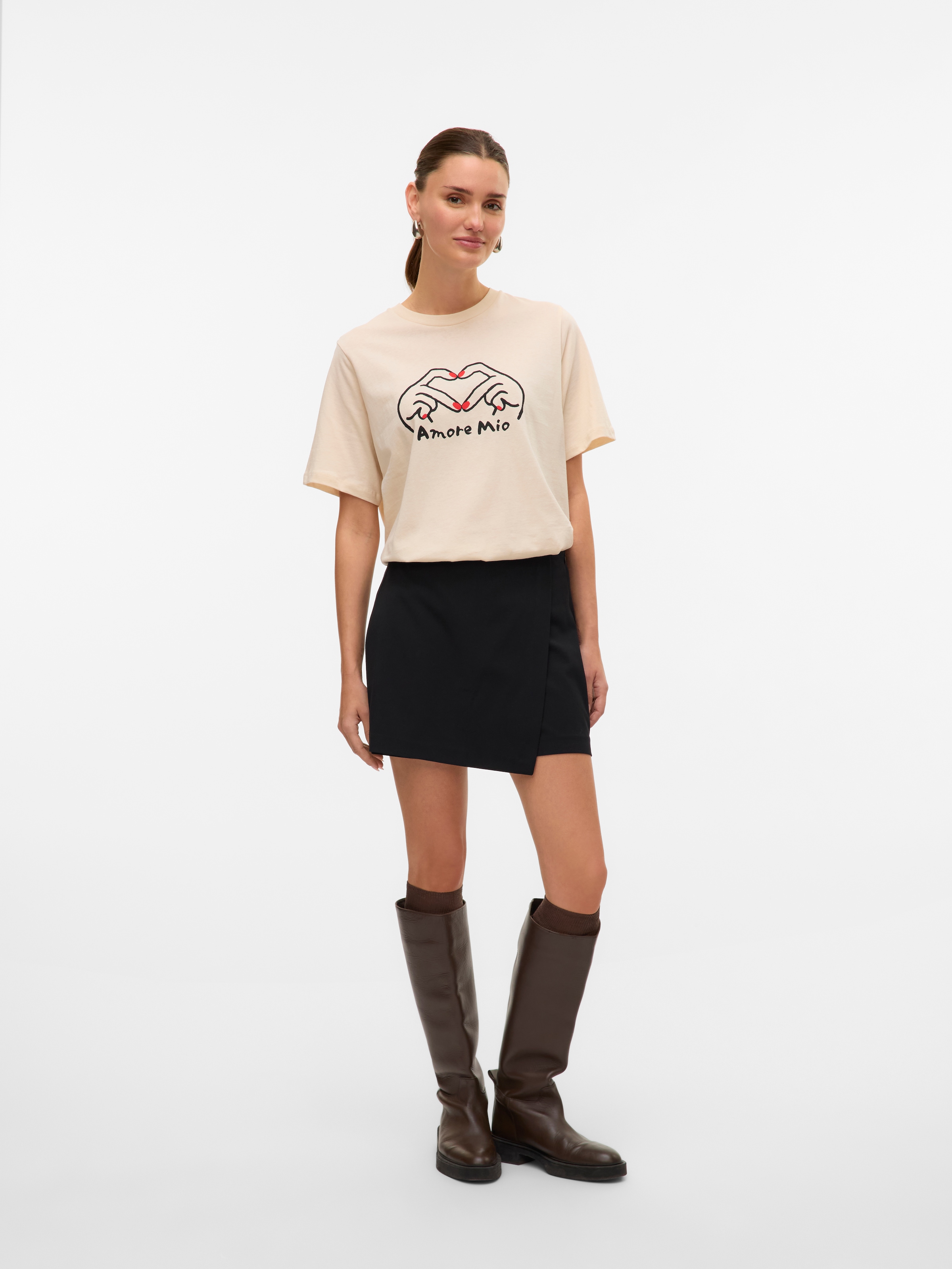 Vero Moda Shorts »VMMELINA HW SHORT SKORT SOLID NOOS«