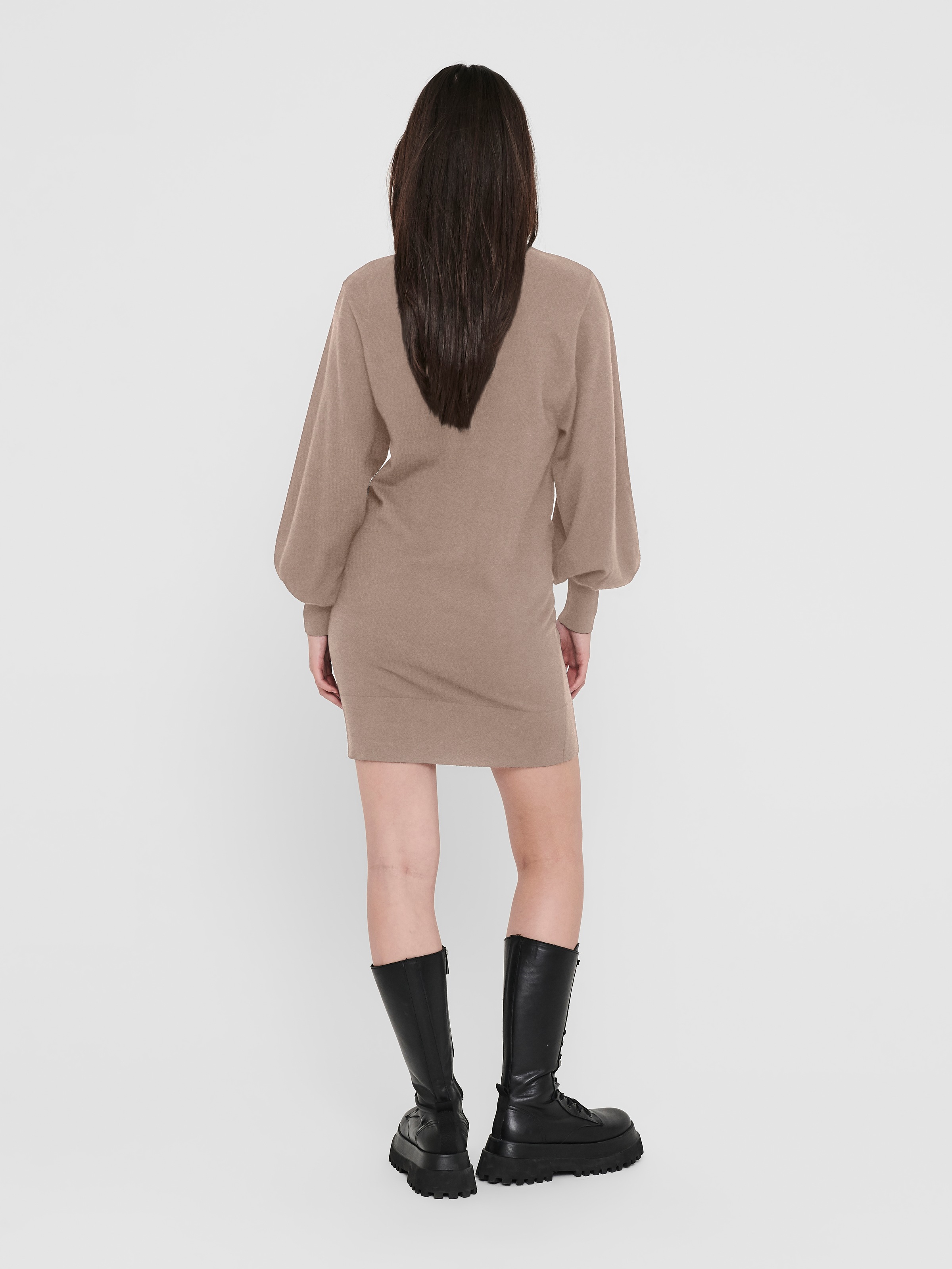 ONLY Strickkleid »ONLLABELLE LIFE L/S DRESS KNT NOOS«
