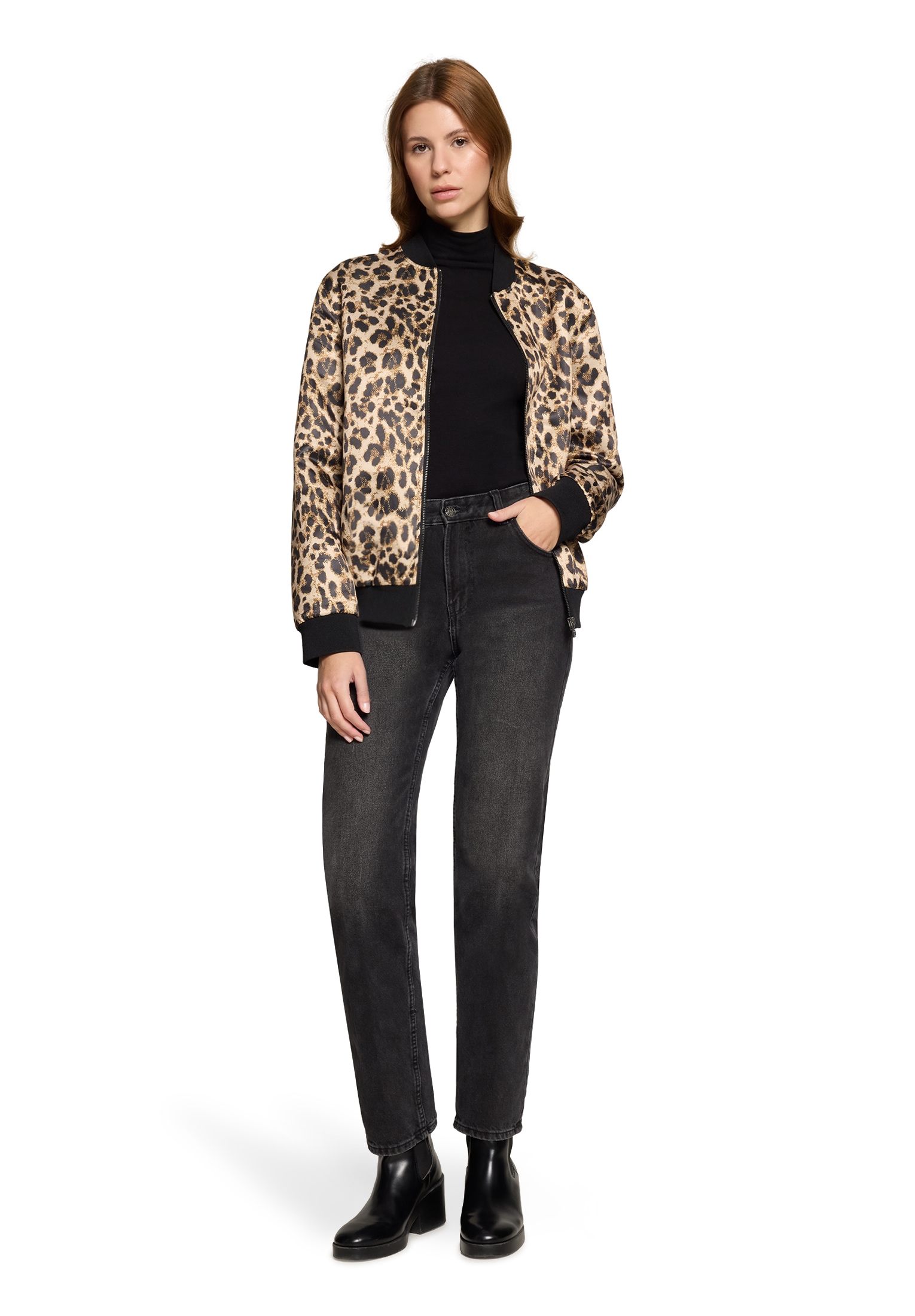 Amber & June Blouson »Blouson mit Stehkragen«
