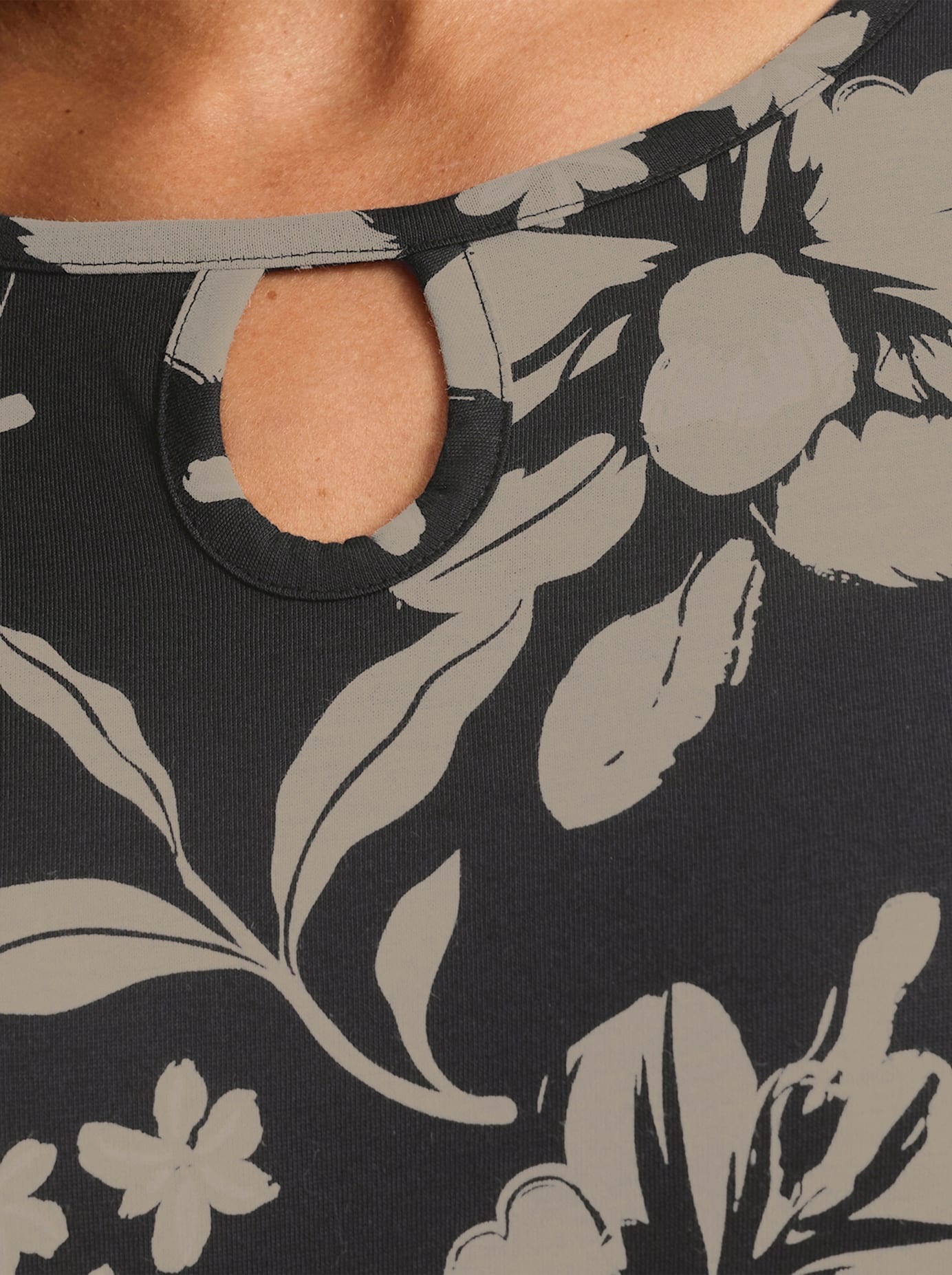 Lady Rundhalsshirt »Print-Shirt« 1