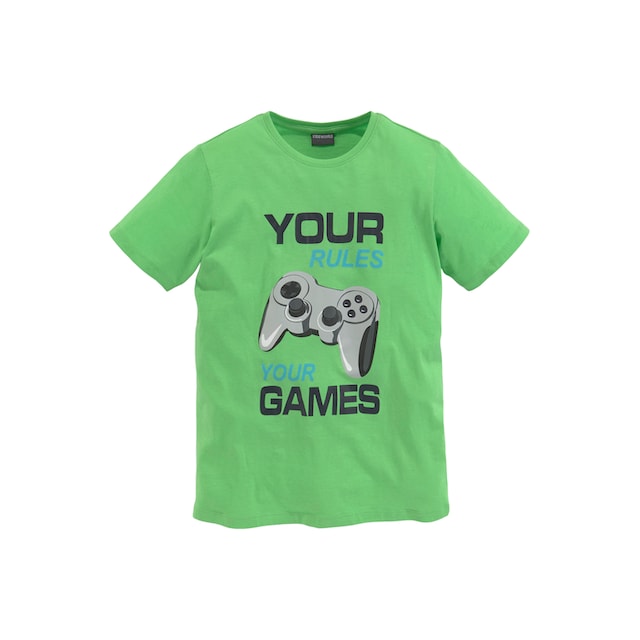 »YOUR T-Shirt RULES YOUR KIDSWORLD bei GAMES«