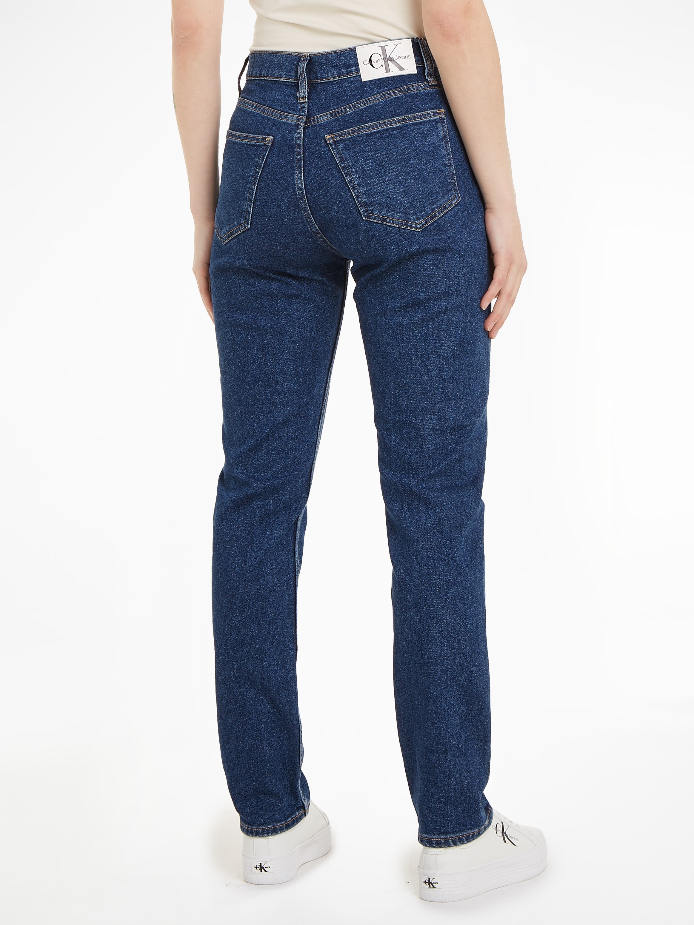 Calvin Klein Jeans Straight-Jeans »AUTHENTIC SLIM STRAIGHT«, im 5-Pocket-Style