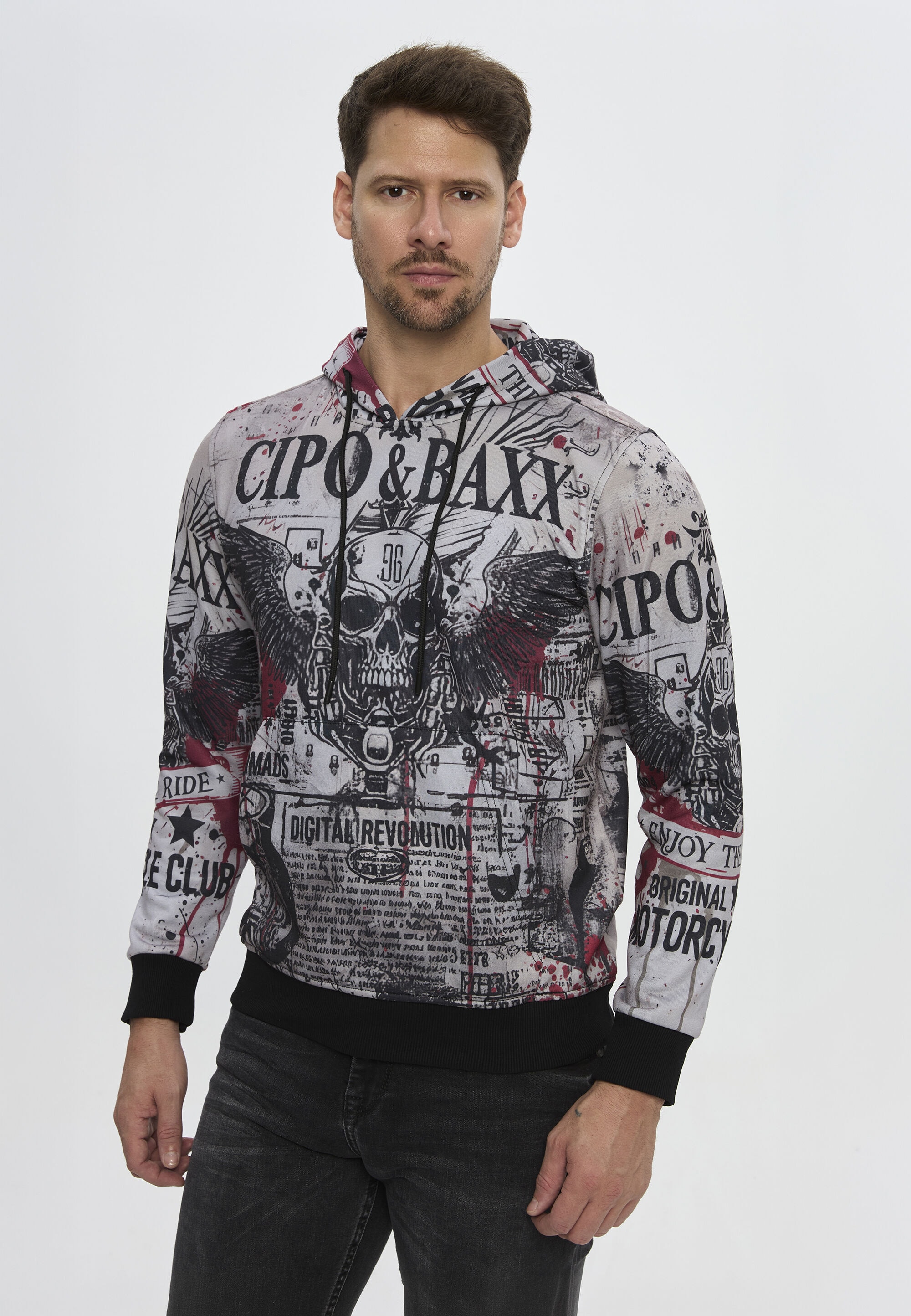 Cipo & Baxx Kapuzenpullover »Cipo & Baxx Hoodie CL614«