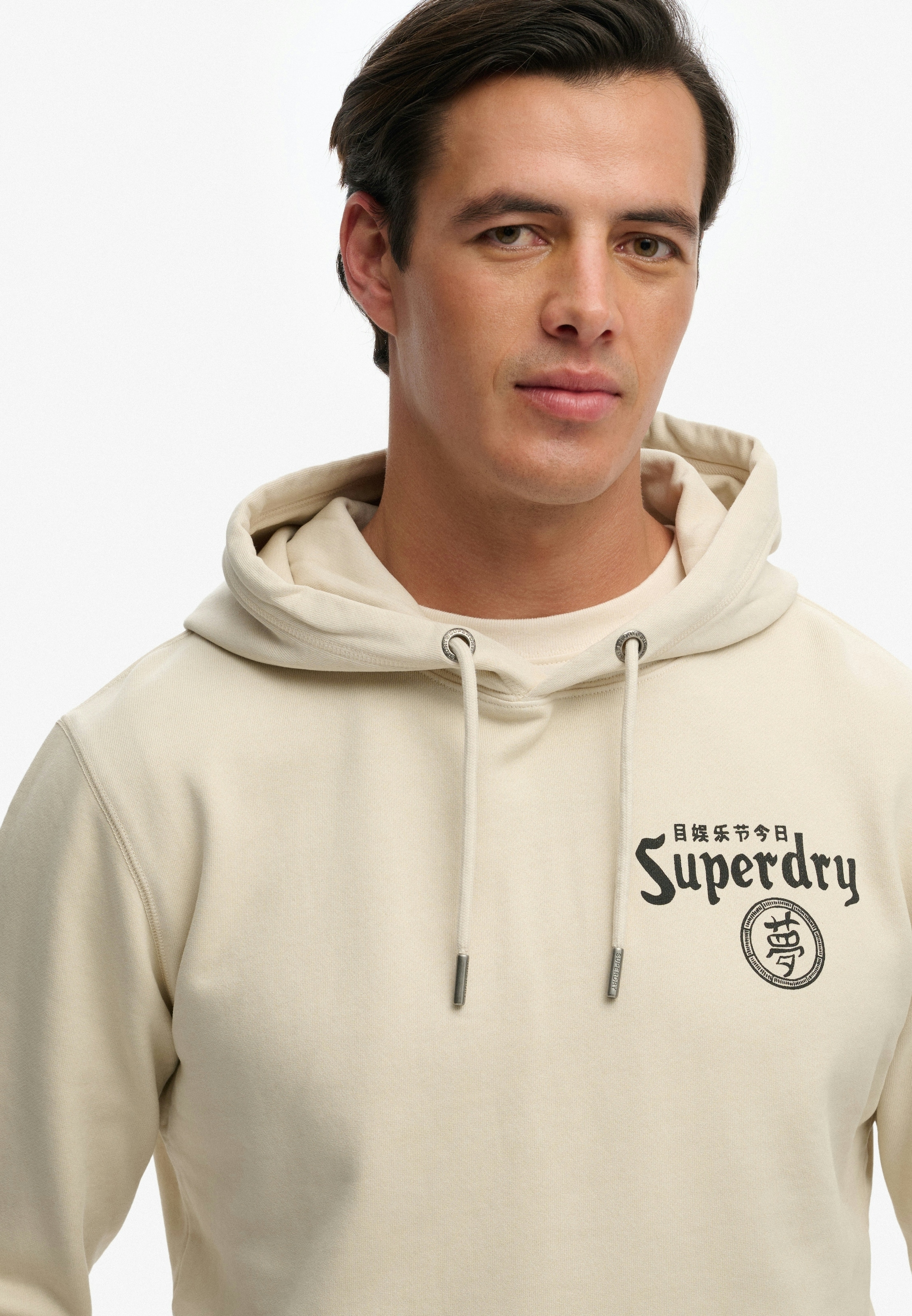Superdry Kapuzensweatshirt »TOKYO NARRATIVE LOOSE HOOD«, mit coolem Tattoo-Print
