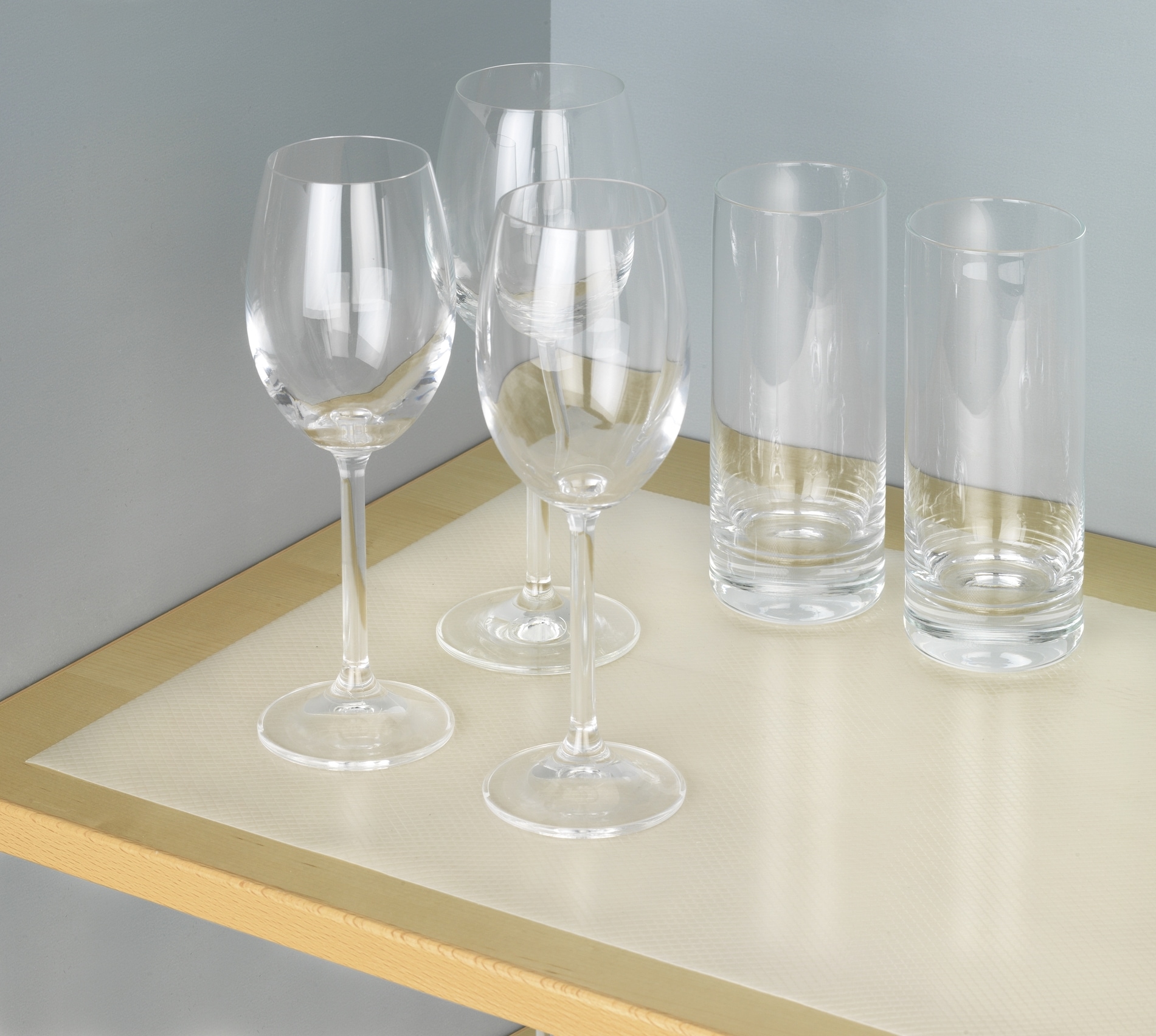 WENKO Schubladenmatte »Modell transparent« Set, 3 Stk. tlg.