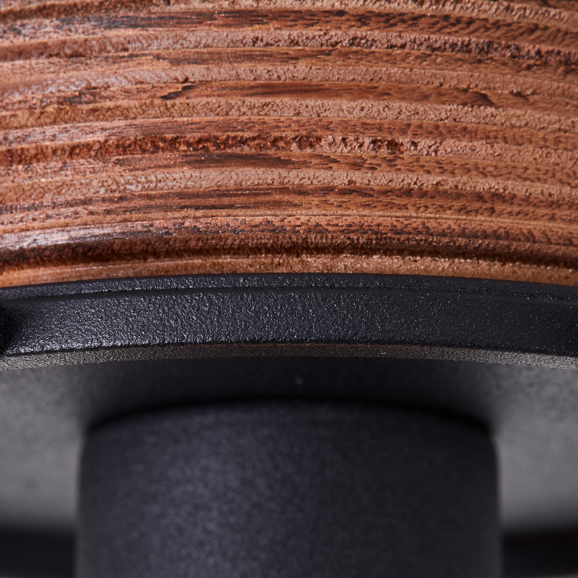 Brilliant Deckenleuchte »Gwen« E27 1 Stk. D 30 cm, H 20 cm, E27, Metall/Holz, schwarz