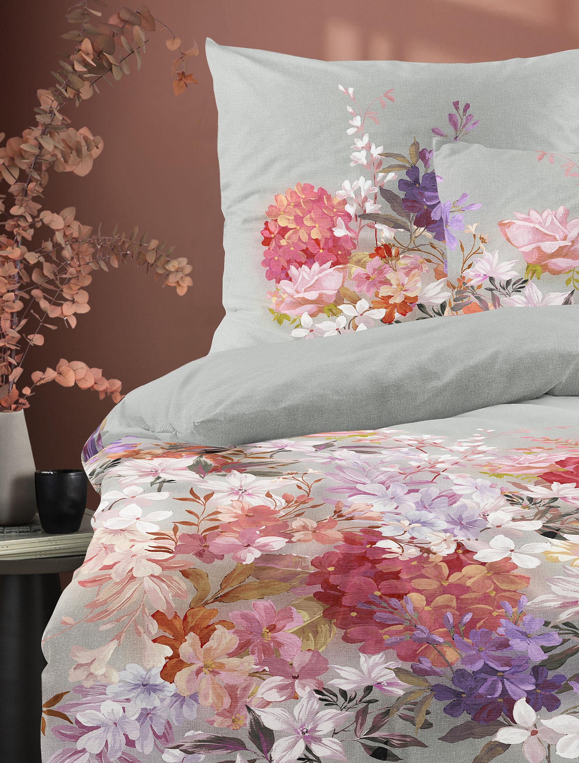 Irisette Bettwäsche »Wave 8669« 2 Stk. tlg. anschmiegsam und atmungsaktiv, Ganzjahresqualität