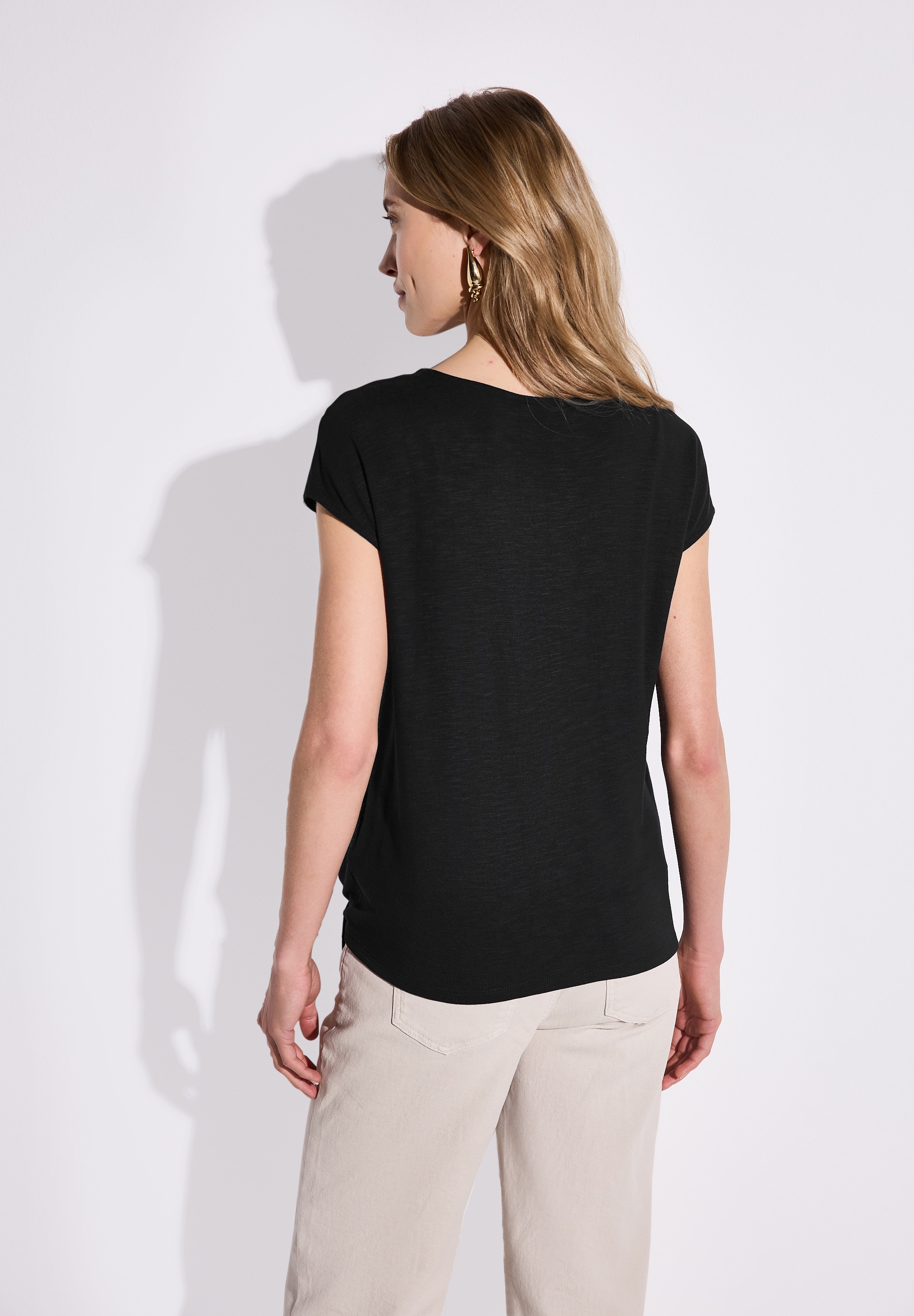 STREET ONE T-Shirt, mit Knotendetail