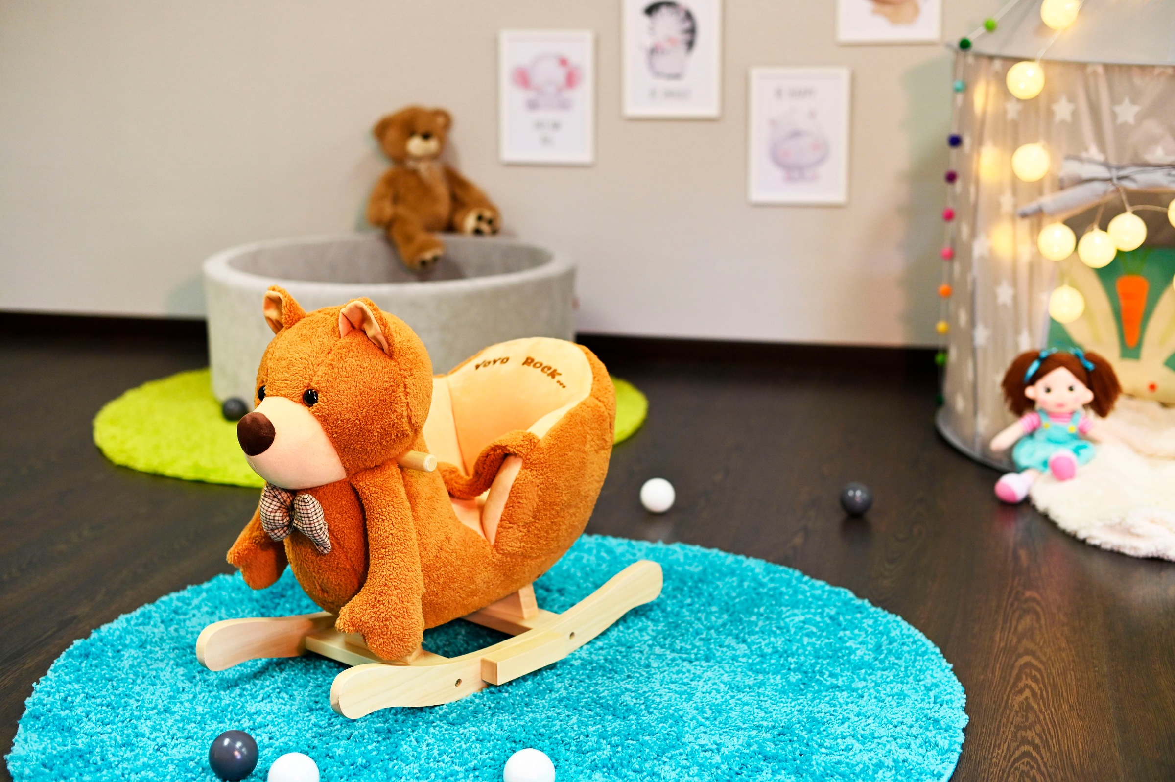 Knorrtoys® Schaukeltier »Bär braun«