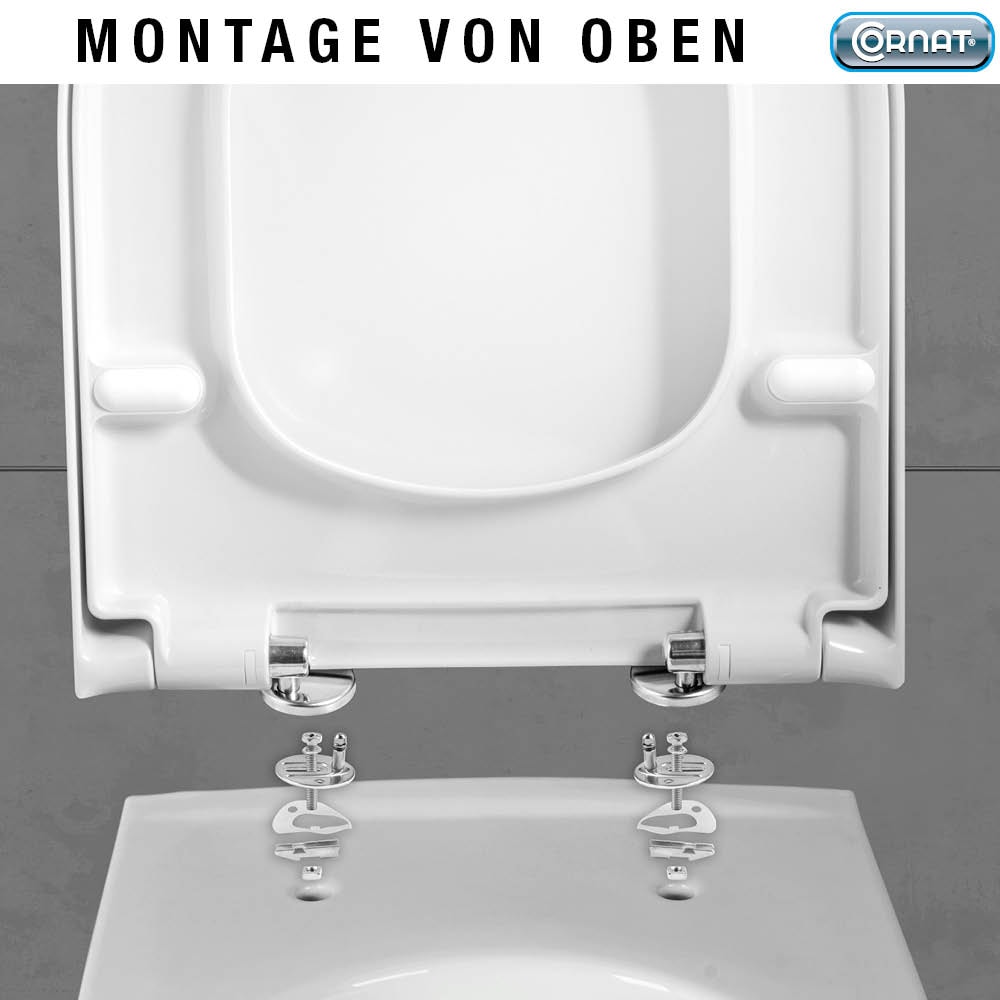 CORNAT WC-Sitz »Premium 9 WC Sitz abnehmbar«