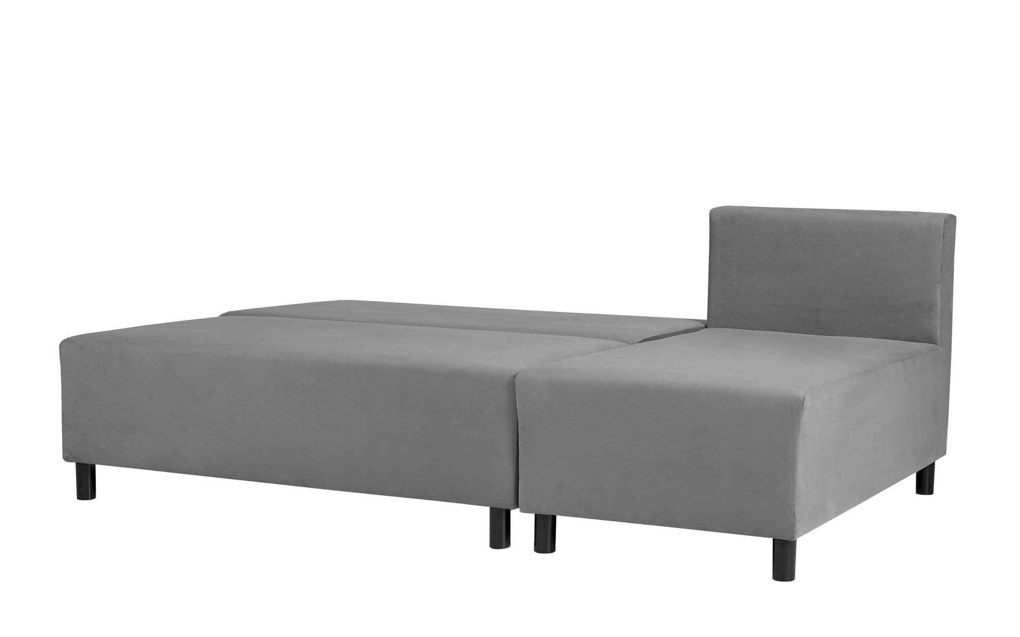 INOSIGN Ecksofa »IWALANI, Schlafsofa mit Bettkasten, Recamiere beidseitig montierbar«, L-Form, B/T/H 199/135/83 cm, Struktur weich & Velvet